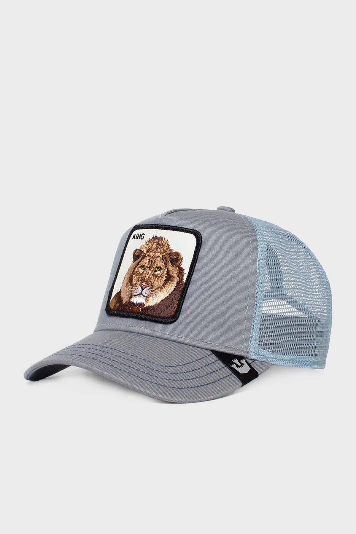 Goorin Bros 101-0388 The King Lion File Detaylı Animal Desenli Unisex Şapka 1010388 GRİ - 2