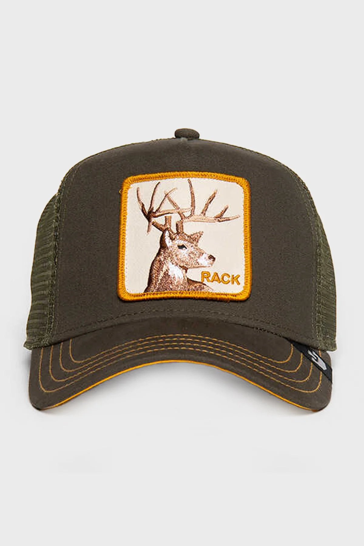 Goorin Bros 101-0398 The Deer Rack Animal Desenli Unisex Şapka 1010398 YEŞİL - 1