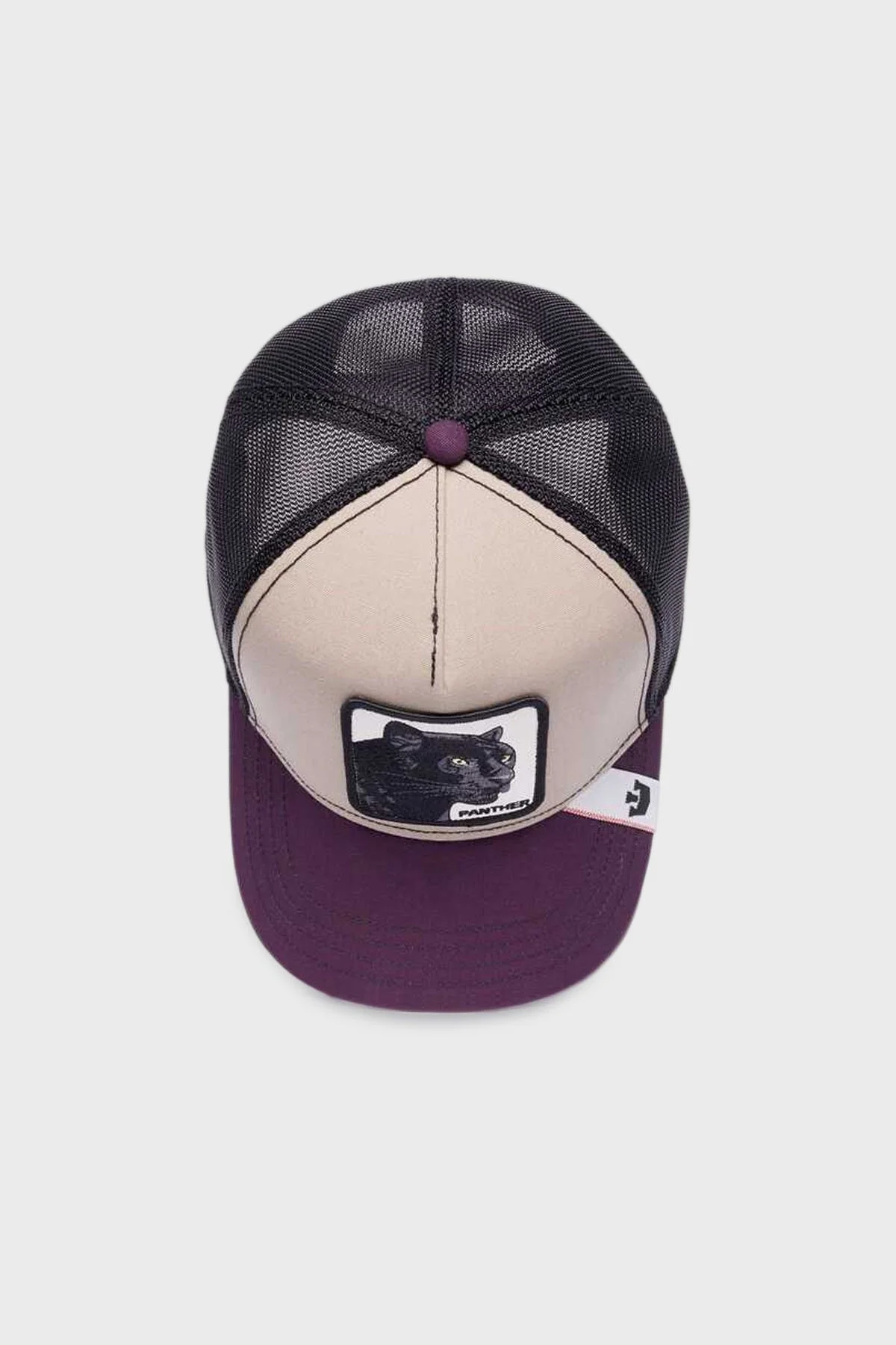 Goorin Bros Animal Figürlü File Detaylı Unisex Şapka 1011117 MOR - 4