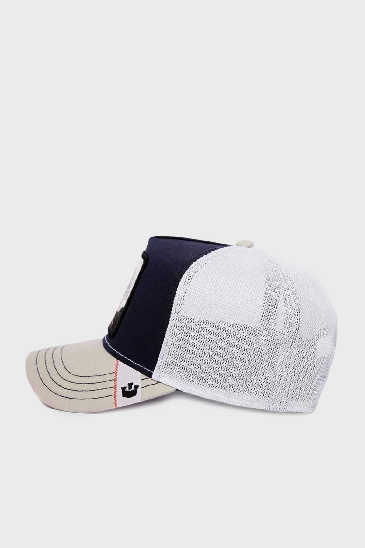 Goorin Bros Animal Figürlü File Detaylı Unisex Şapka 1011118 LACİVERT - 4