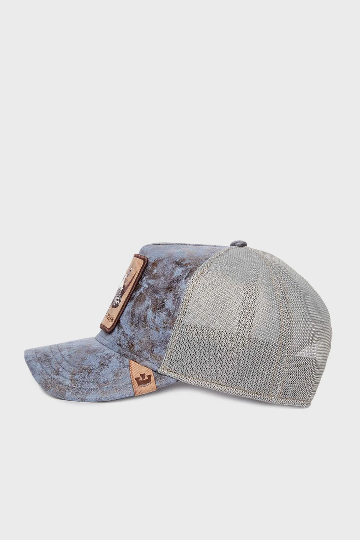 Goorin Bros Animal Figürlü File Detaylı Unisex Şapka 1011628 LACİVERT - 3