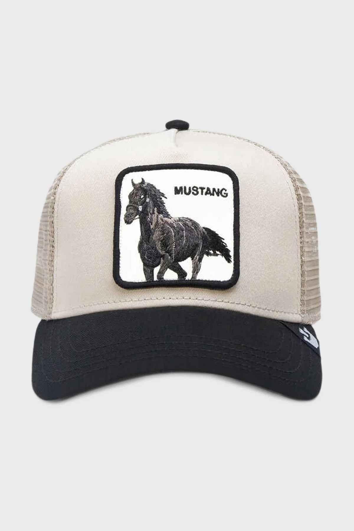 Goorin Bros Animal Figürlü File Detaylı Unisex Şapka 1011768 VİZON - 1