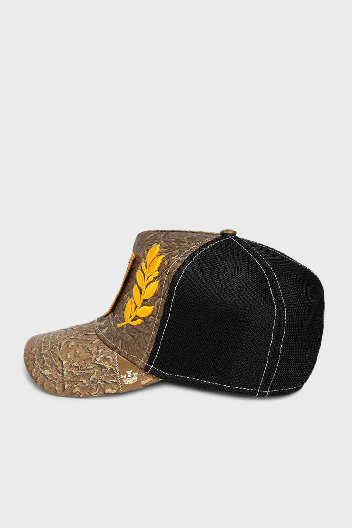 Goorin Bros Animal Figürlü File Detaylı Unisex Şapka 1011838 KAHVE - 3