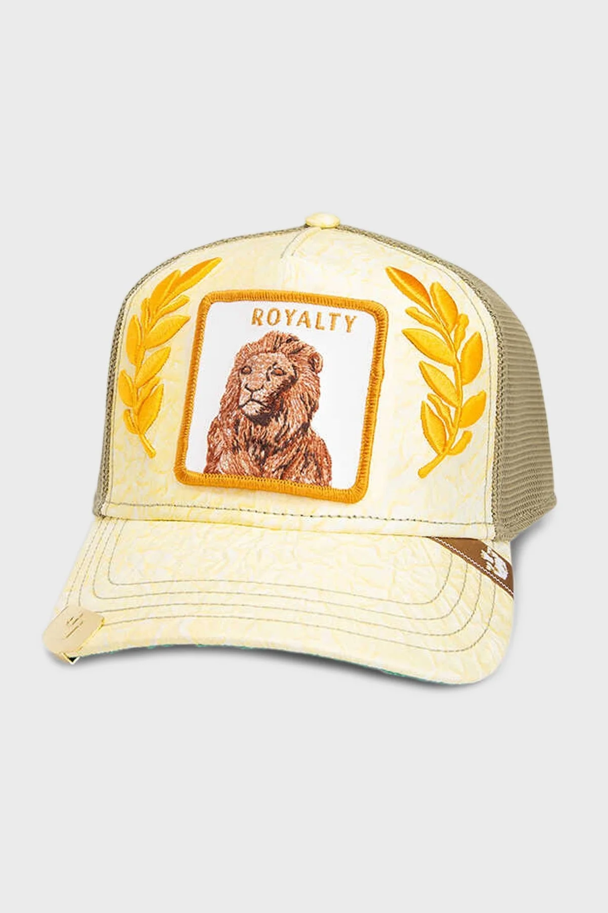 Goorin Bros Animal Figürlü File Detaylı Unisex Şapka 1012129 SARI - 2