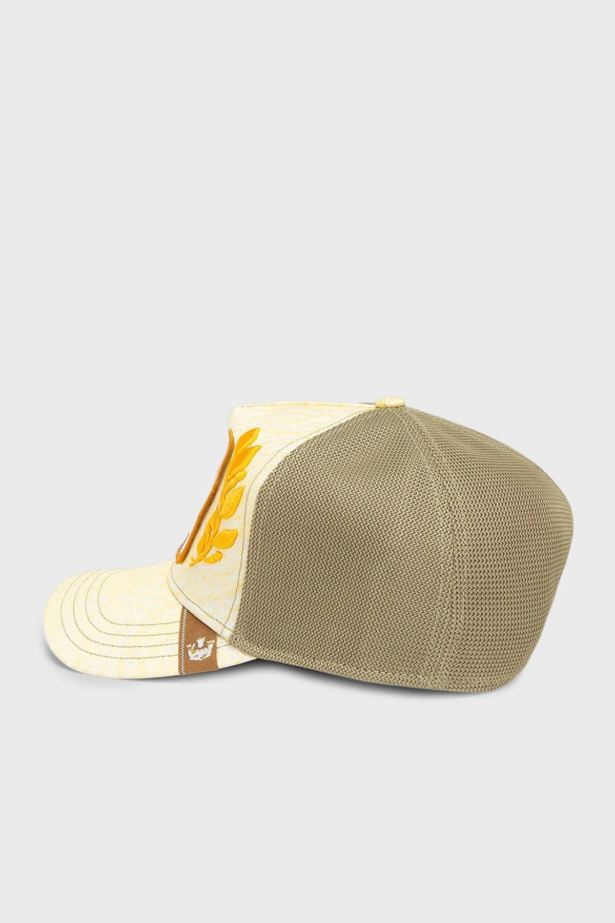Goorin Bros Animal Figürlü File Detaylı Unisex Şapka 1012129 SARI - 3