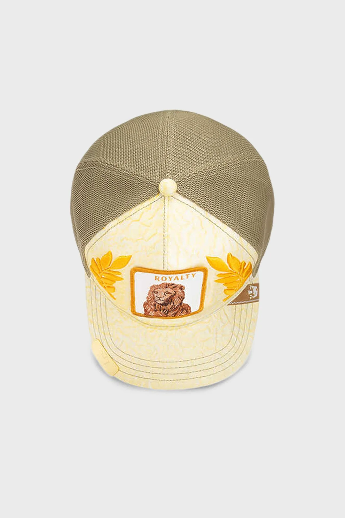 Goorin Bros Animal Figürlü File Detaylı Unisex Şapka 1012129 SARI - 5
