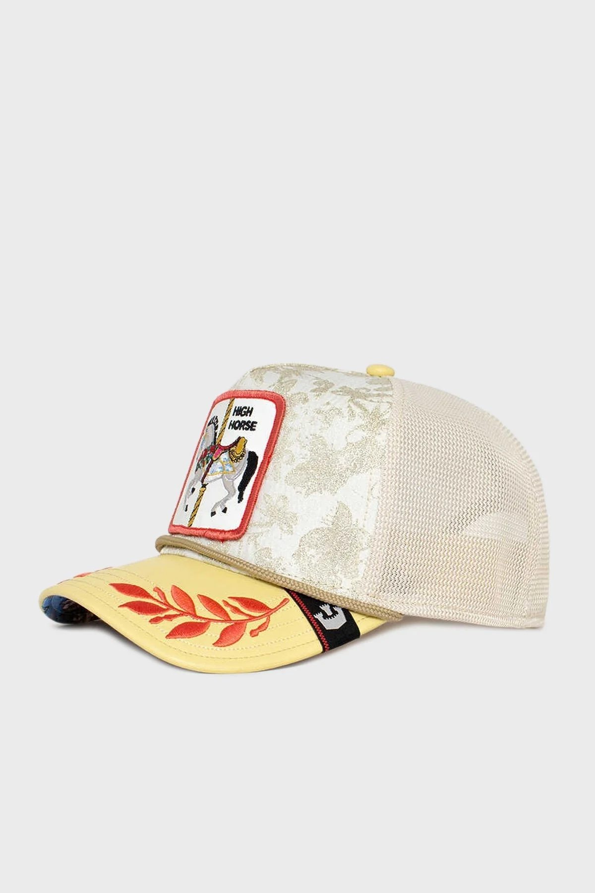 Goorin Bros Atlı Karınca Figürlü File Detaylı Unisex Şapka 1010307 TAŞ - 2