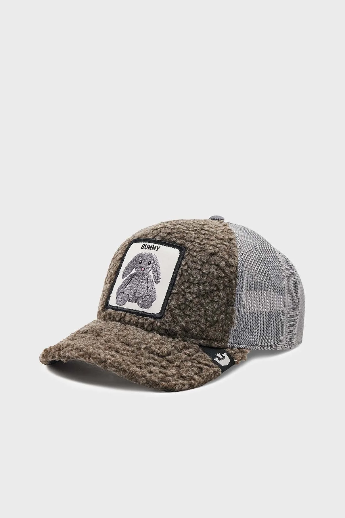 Goorin Bros Bunny Businnes Pamuklu Animal Desenli Peluş Unisex Şapka 1010104 KAHVE - 2