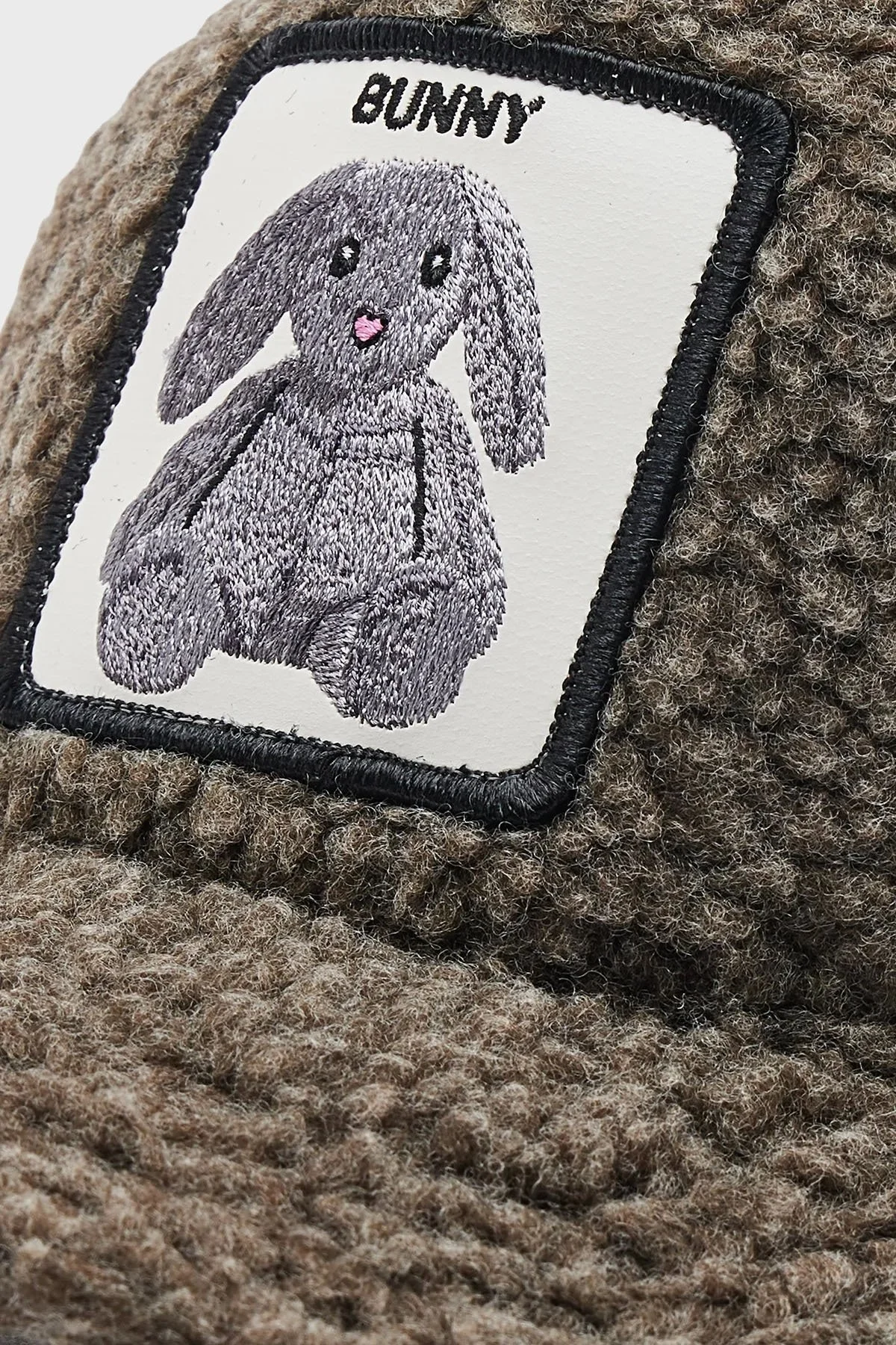 Goorin Bros Bunny Businnes Pamuklu Animal Desenli Peluş Unisex Şapka 1010104 KAHVE - 4