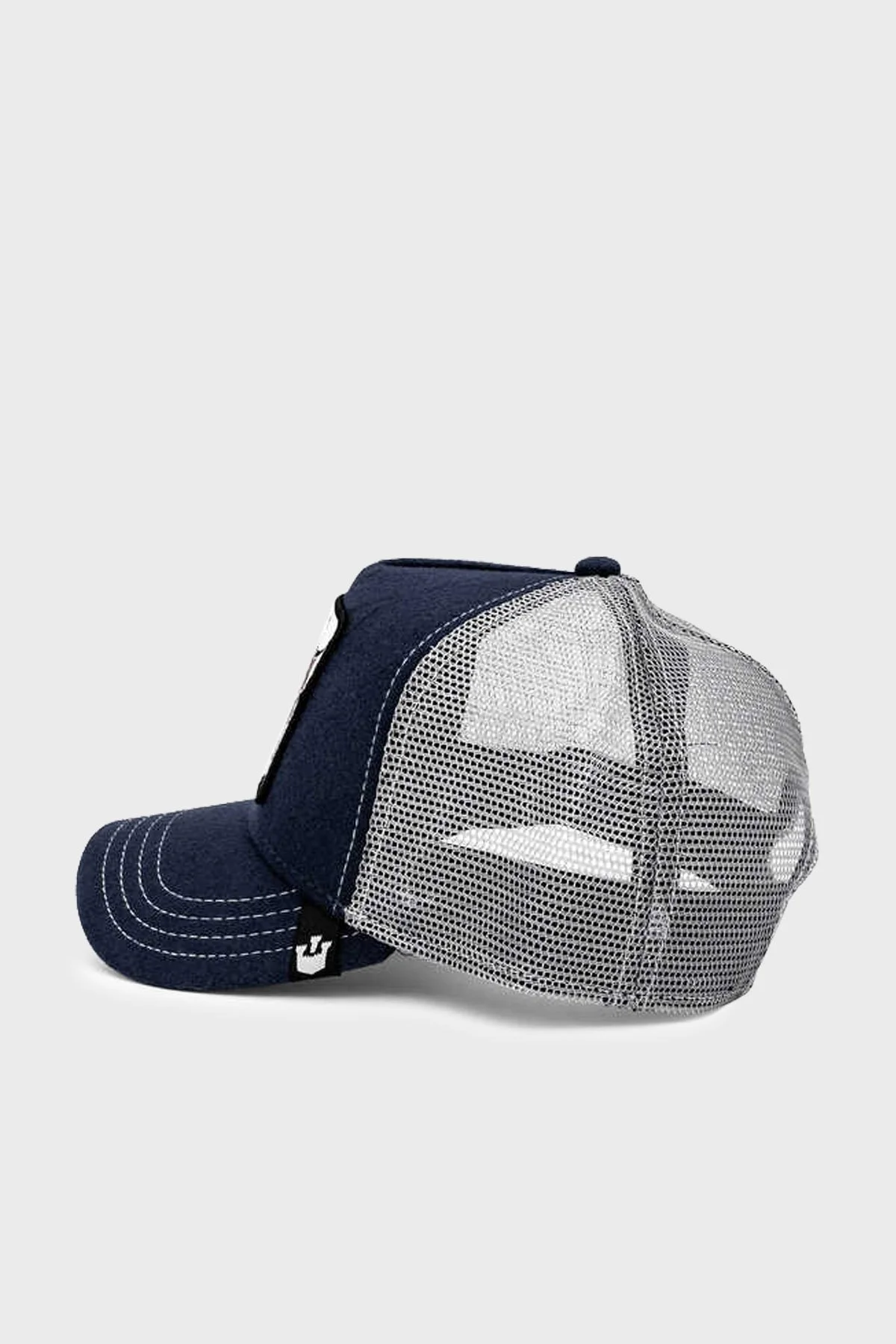 Goorin Bros Clean Cat File Detaylı Animal Desenli Unisex Şapka 1010833 MAVİ - 3