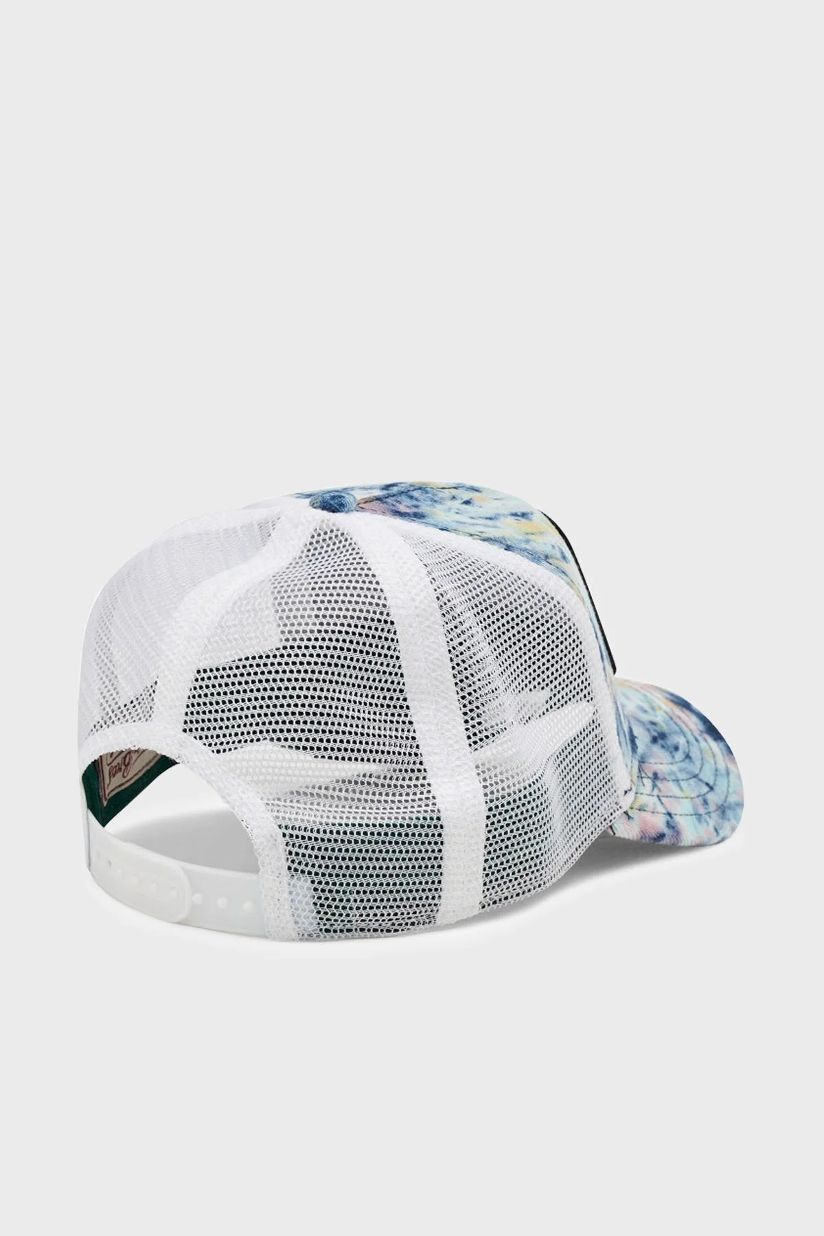 Goorin Bros Culture Chameleon Pamuklu File Detaylı Animal Desenli Jean Unisex Şapka 1010869 MAVİ-BEYAZ - 5