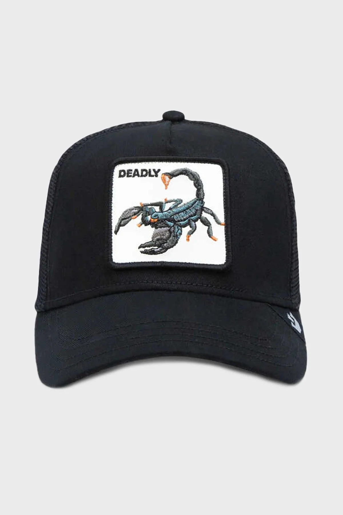 Goorin Bros Deadliest Scorpion Animal Figürlü File Detaylı Unisex Şapka 1011687 SİYAH - 1