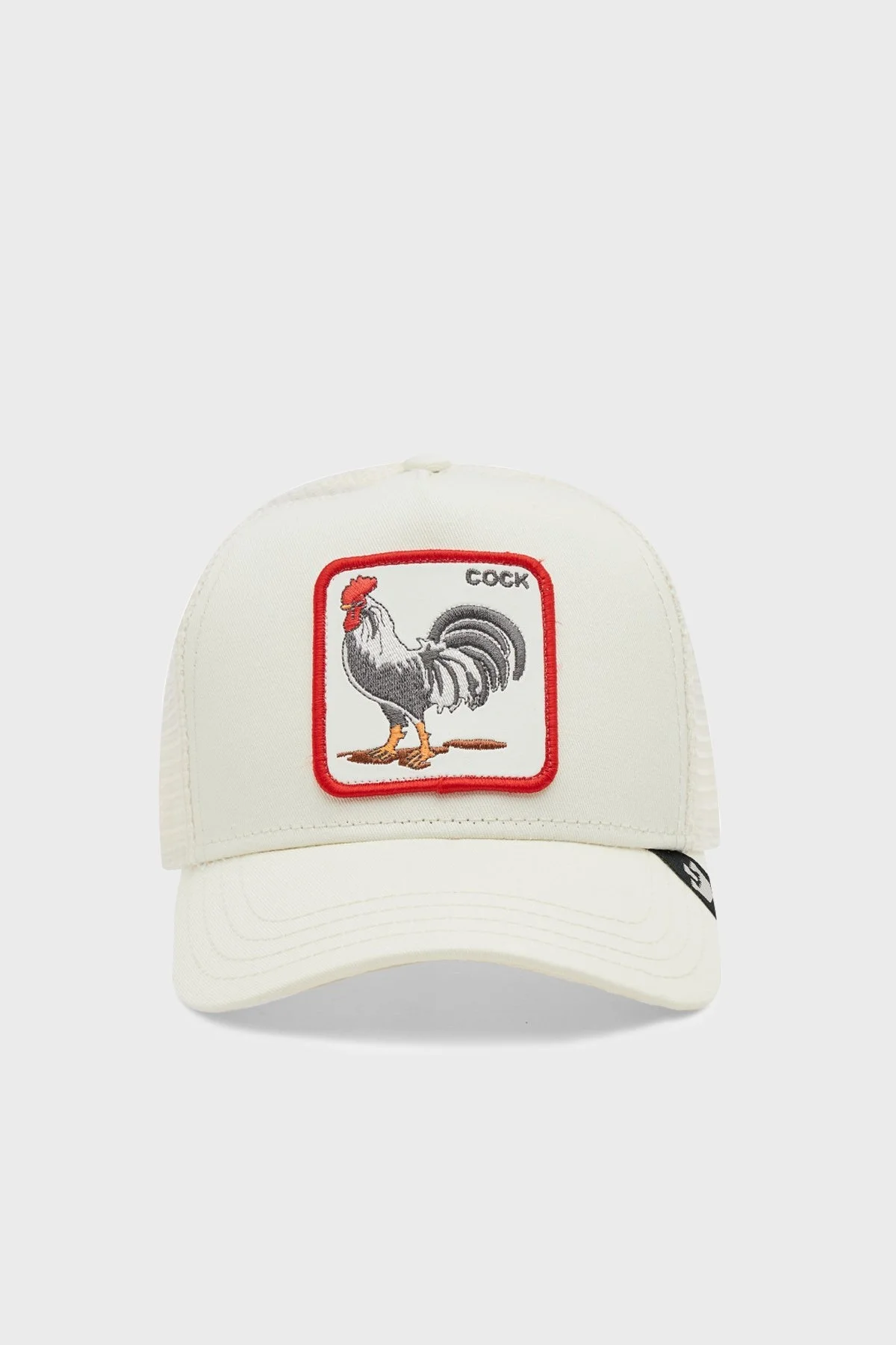Goorin Bros 101-3548 Rooster File Detaylı Animal Baskılı Unisex Şapka 1013548 BEYAZ - 1