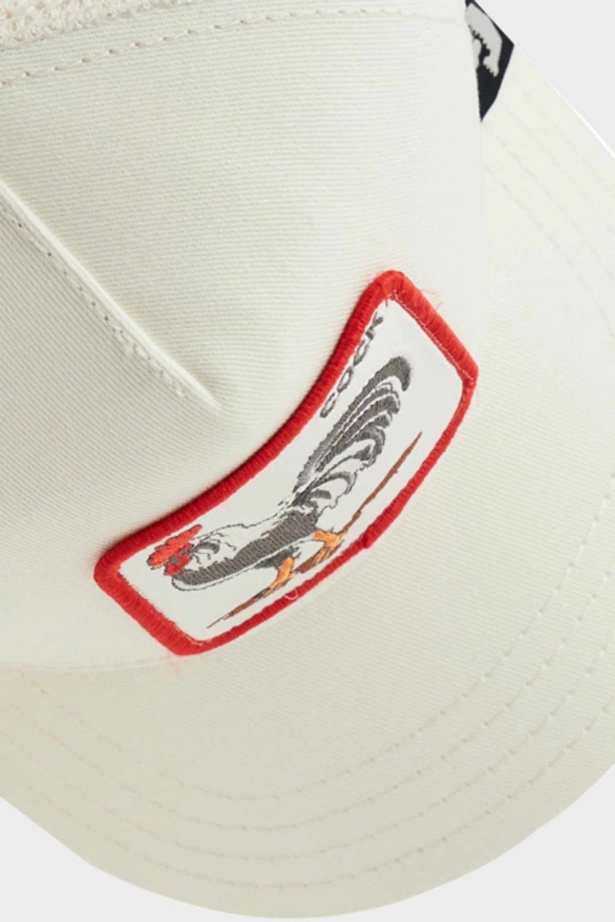 Goorin Bros 101-3548 Rooster File Detaylı Animal Baskılı Unisex Şapka 1013548 BEYAZ - 4