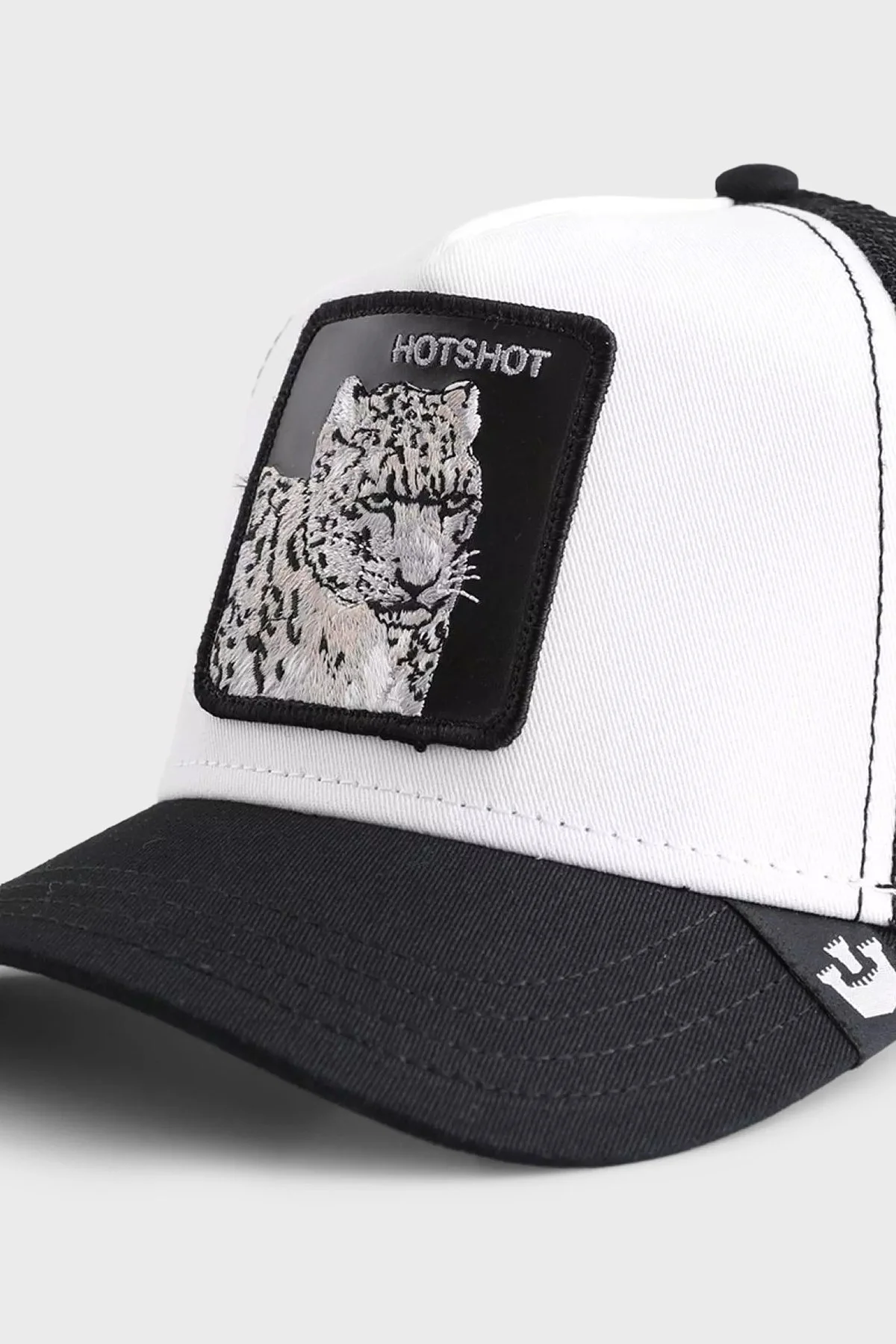 Goorin Bros File Detaylı Animal Baskılı Unisex Şapka 1010213 BEYAZ - 2