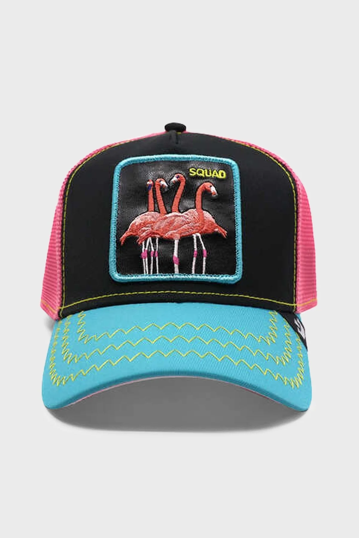 Goorin Bros Flamingoals File Detaylı Animal Desenli Unisex Şapka 1010165 SİYAH - 1