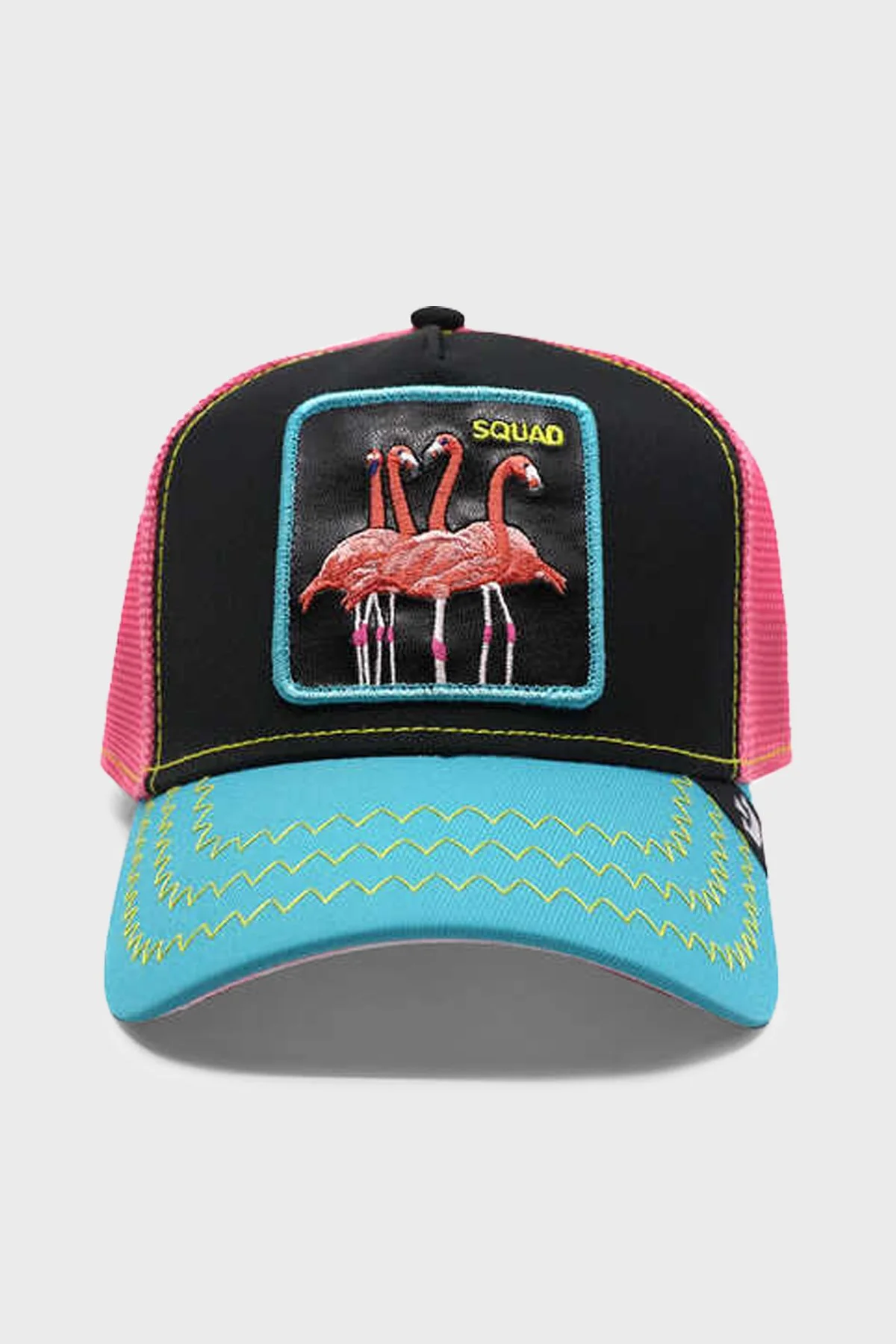 Goorin Bros Flamingoals File Detaylı Animal Desenli Unisex Şapka 1010165 SİYAH - 1