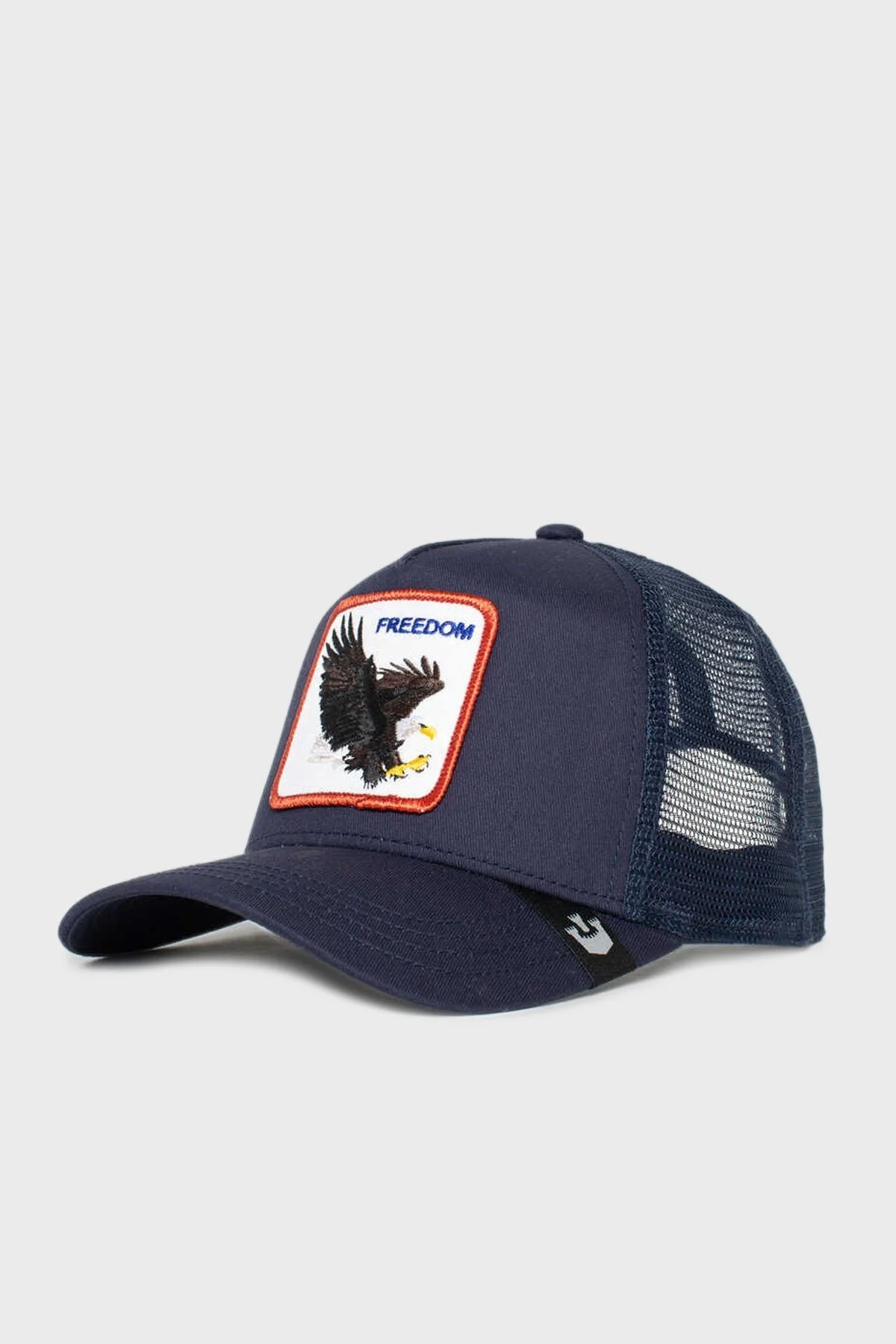 Goorin Bros Freedom Truckin Animal Figürlü File Detaylı Unisex Şapka 1011032 LACİVERT - 7