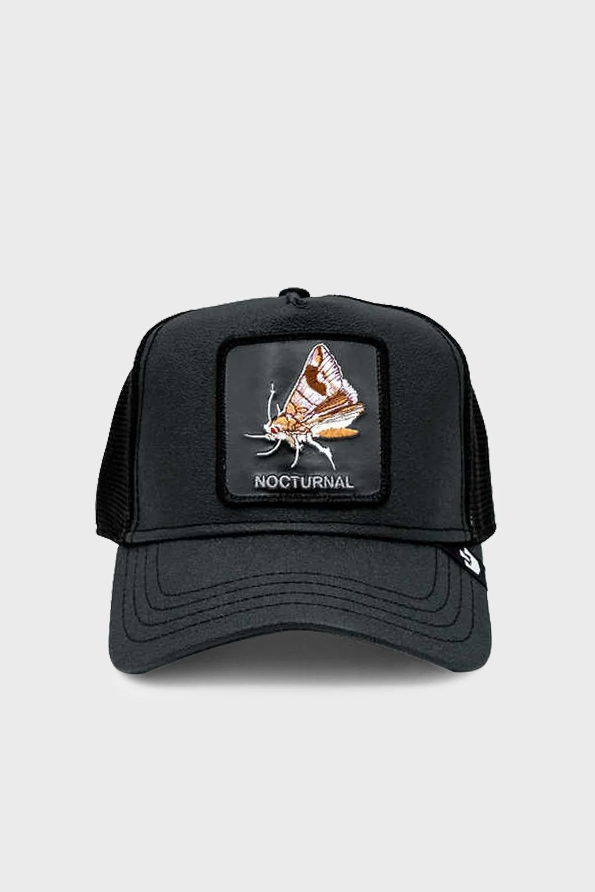 Goorin Bros Gimme Derili Fileli Kabartmalı Kelebek Figürlü The Light Unisex Şapka 1010824 SİYAH - 1