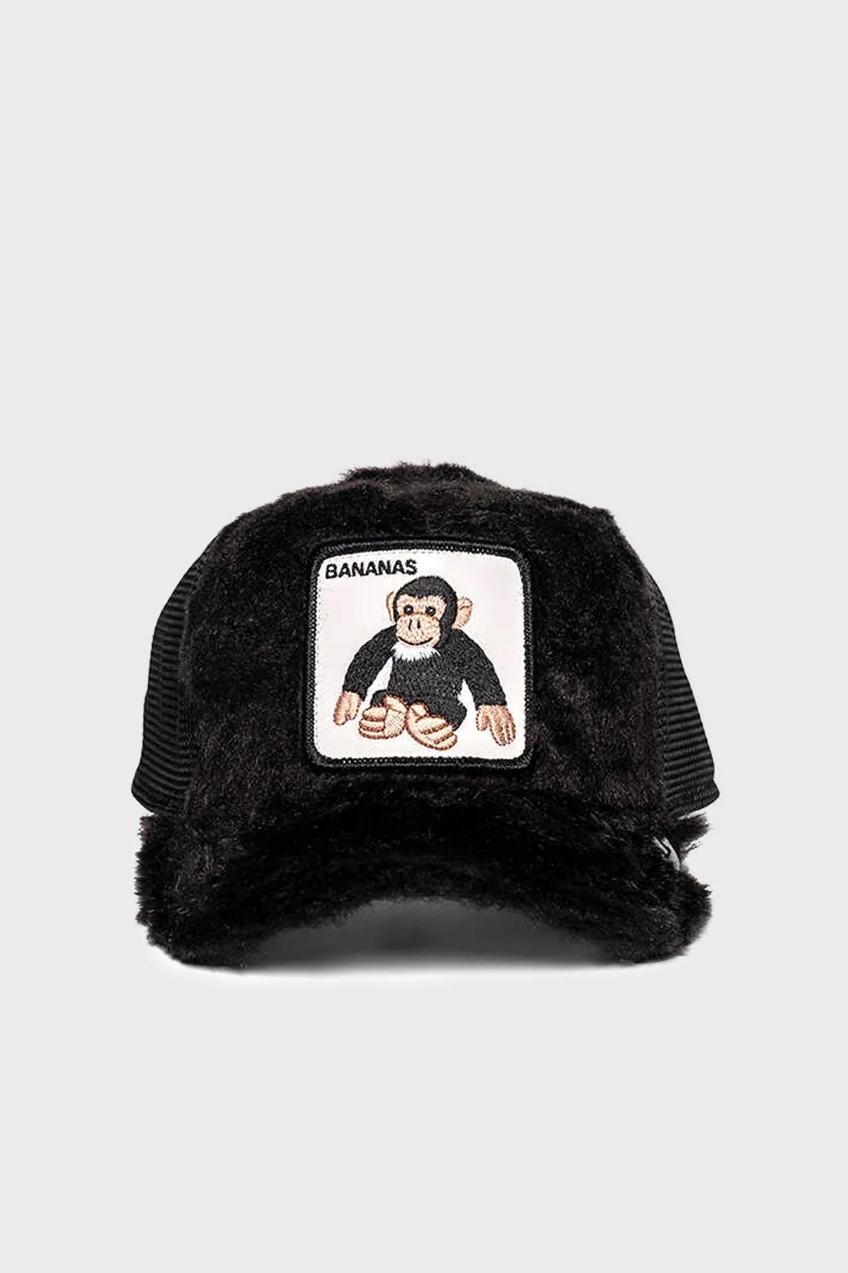 Goorin Bros Go Bananas Pamuklu Animal Desenli Peluş Unisex Şapka 1010107 SİYAH - 1