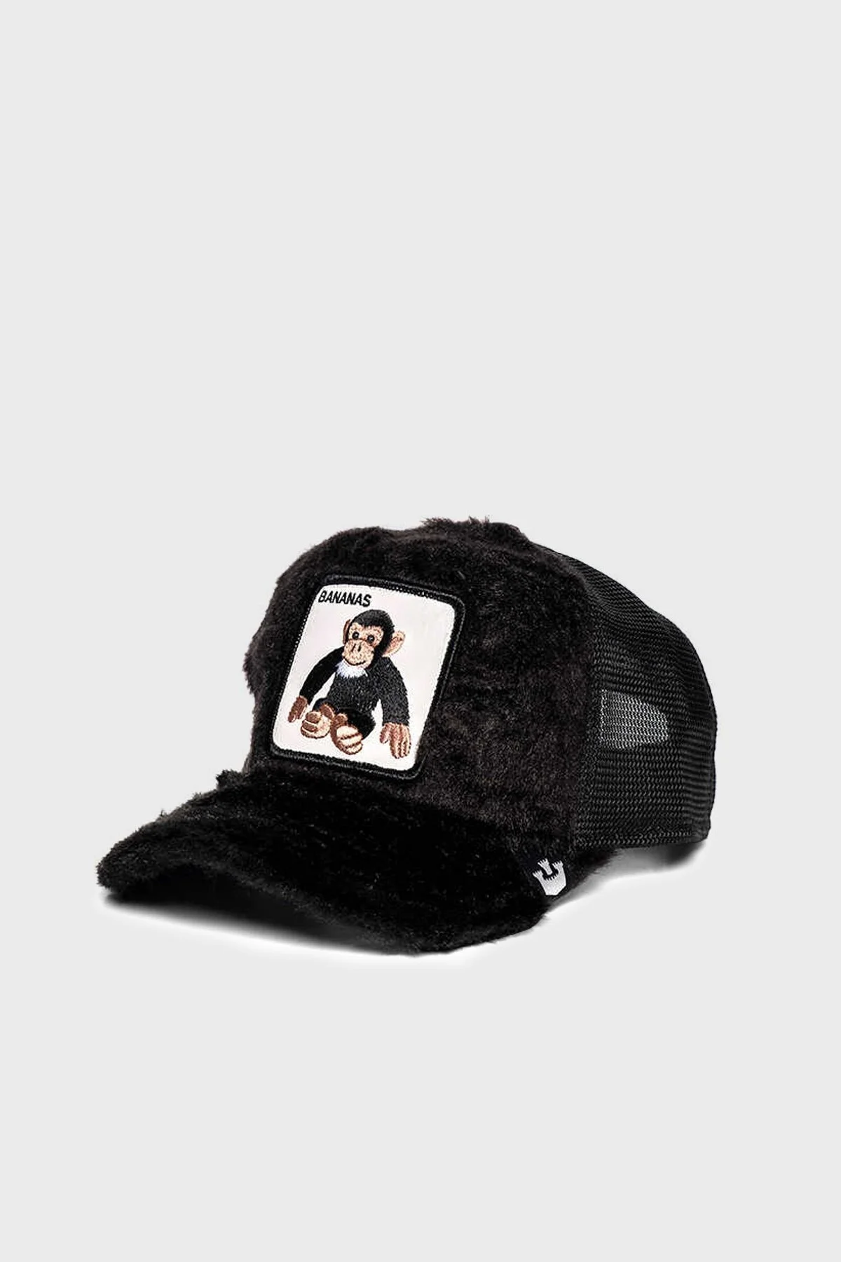 Goorin Bros Go Bananas Pamuklu Animal Desenli Peluş Unisex Şapka 1010107 SİYAH - 2