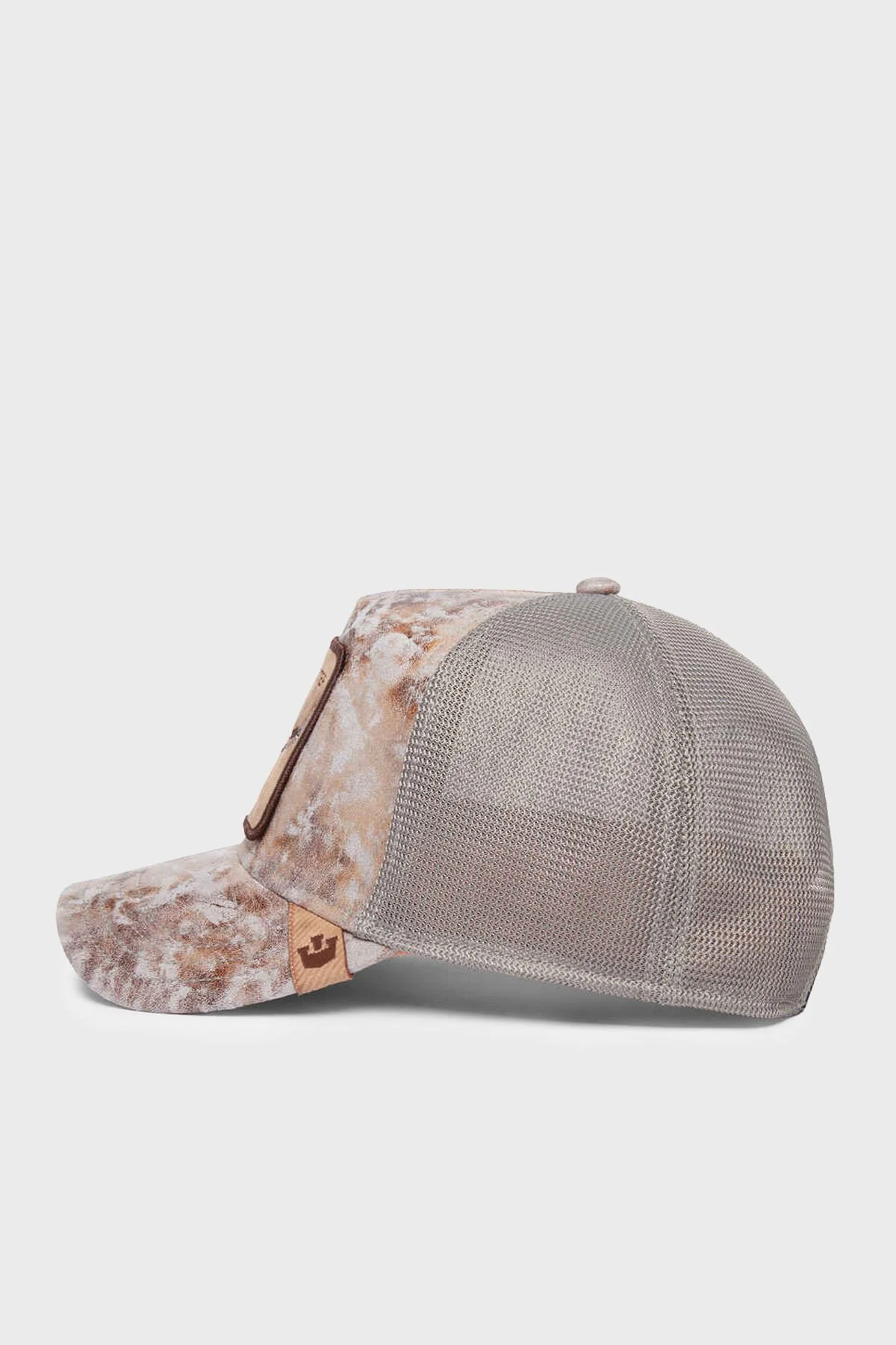 Goorin Bros Hayvan Figürlü File Detaylı Unisex Şapka 1011629 GRİ - 4