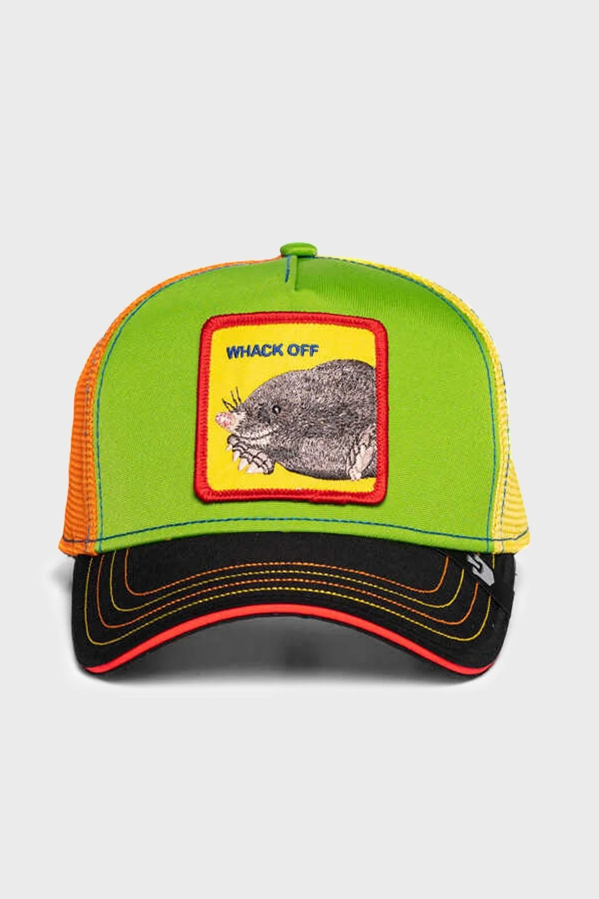Goorin Bros Holey Moley File Detaylı Animal Desenli Unisex Şapka 1010281 YEŞİL - 1
