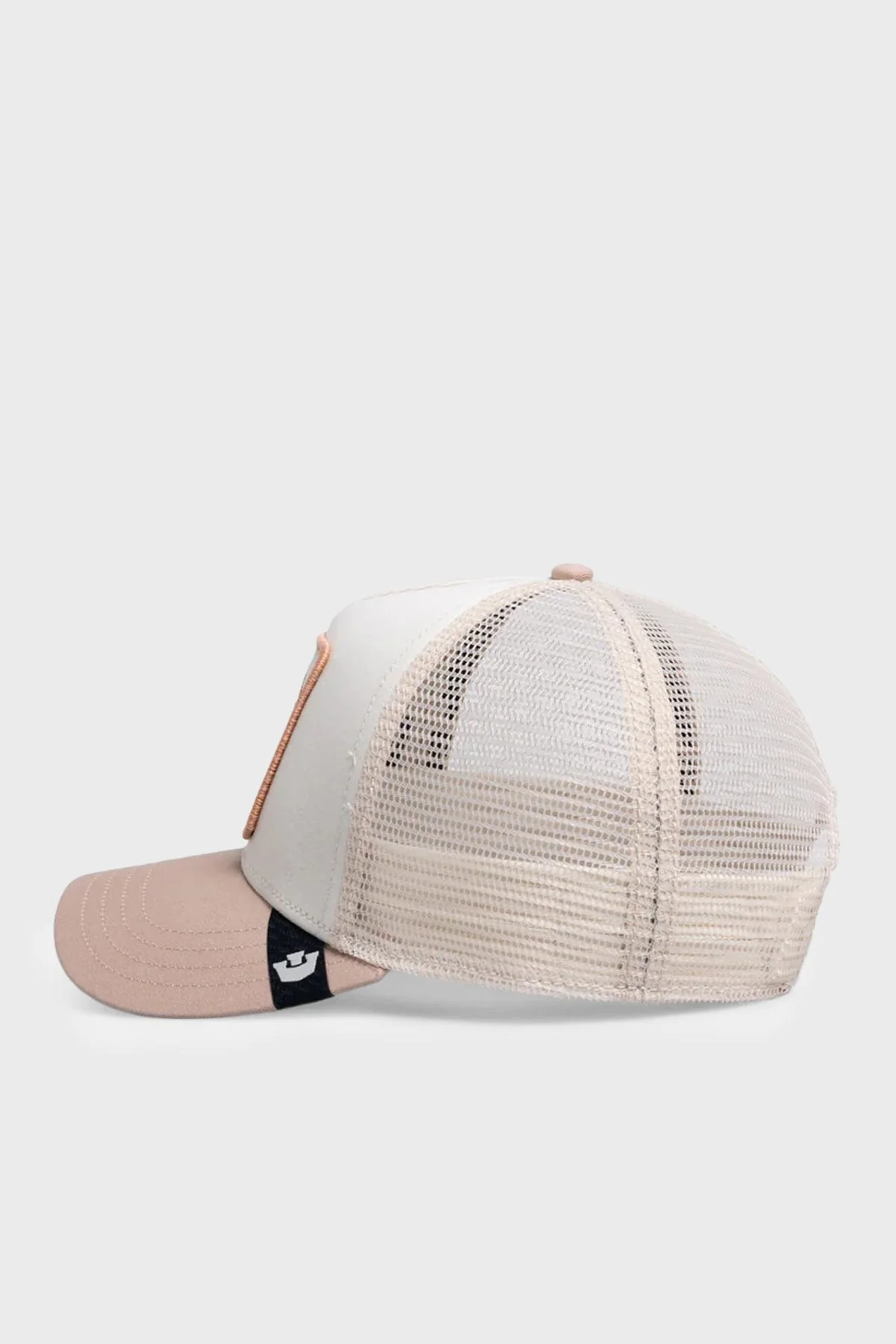 Goorin Bros King Trucker Pamuk Karışımlı File Detaylı Unisex Şapka 1012459 BEJ - 4