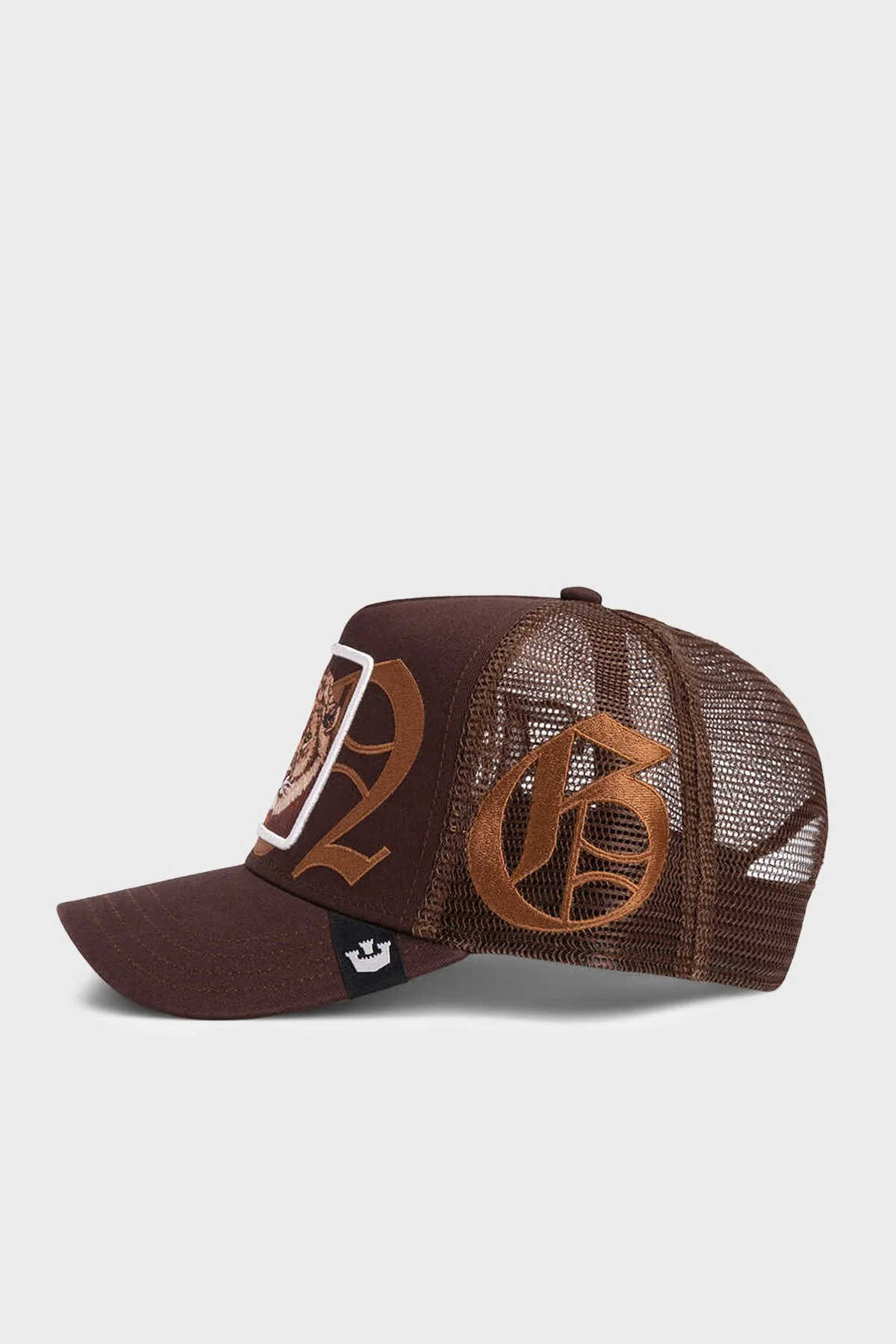 Goorin Bros Old English King Pamuk Karışımlı File Detaylı Unisex Şapka 1012611 KAHVE - 4