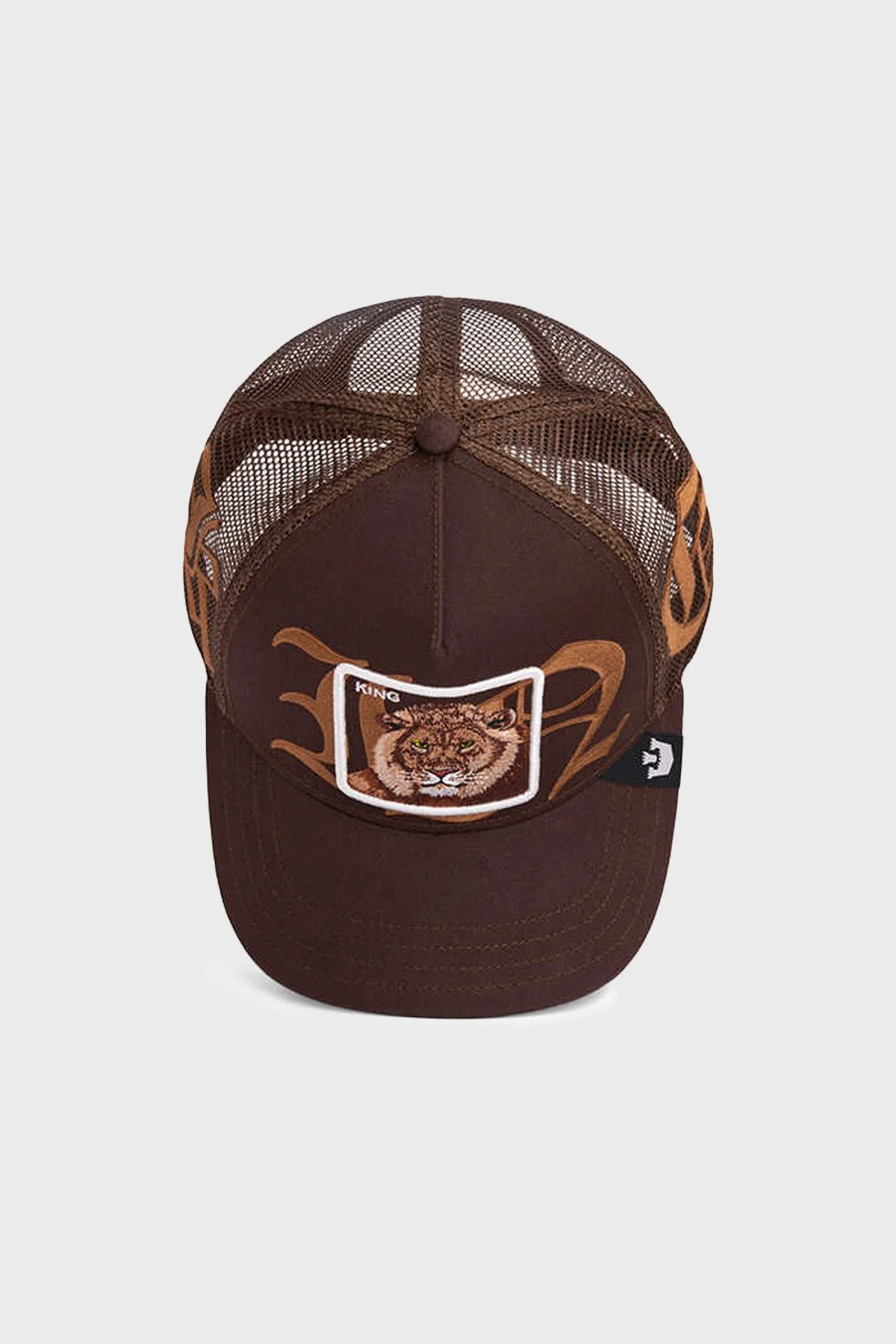 Goorin Bros Old English King Pamuk Karışımlı File Detaylı Unisex Şapka 1012611 KAHVE - 5