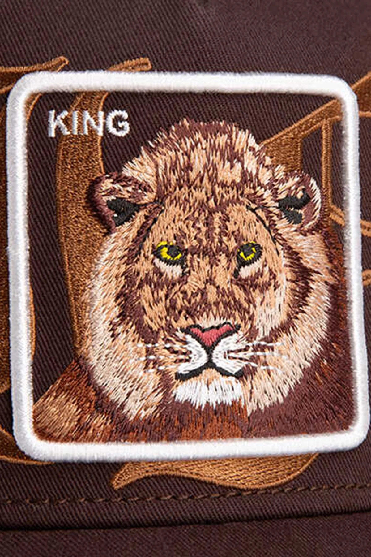 Goorin Bros Old English King Pamuk Karışımlı File Detaylı Unisex Şapka 1012611 KAHVE - 7