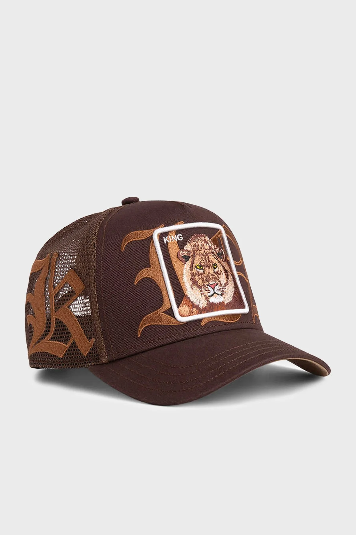 Goorin Bros Old English King Pamuk Karışımlı File Detaylı Unisex Şapka 1012611 KAHVE - 3