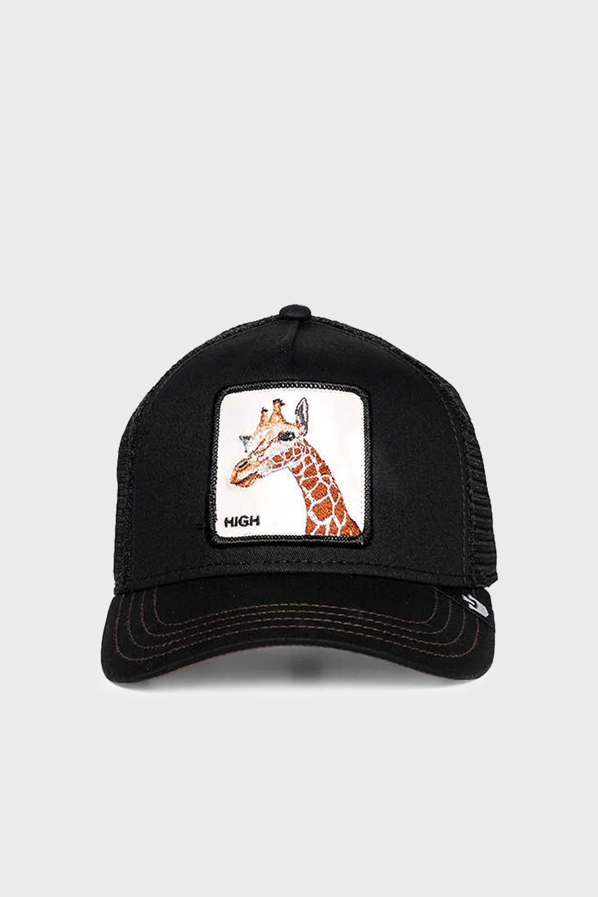 Goorin Bros Pamuklu File Logolu The Giraffe Unisex Şapka 1010659 SİYAH - 1