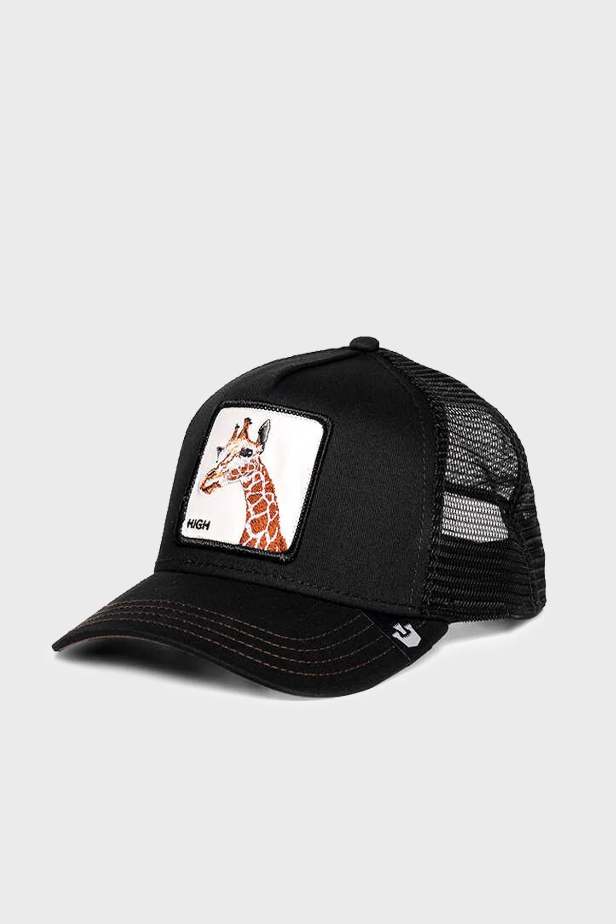 Goorin Bros Pamuklu File Logolu The Giraffe Unisex Şapka 1010659 SİYAH - 2