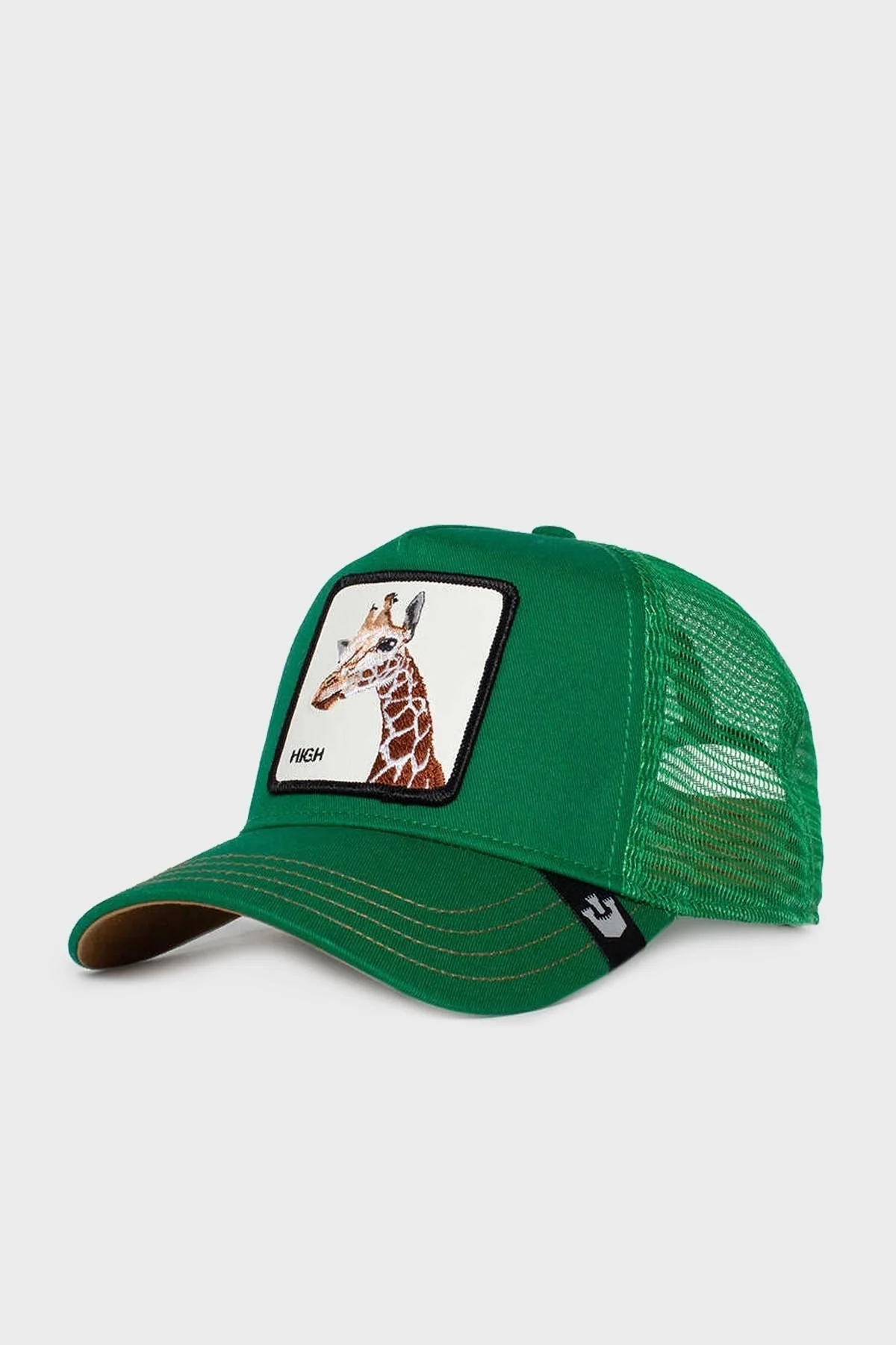 Goorin Bros Pamuklu File Logolu The Giraffe Unisex Şapka 1010659 YEŞİL - 2