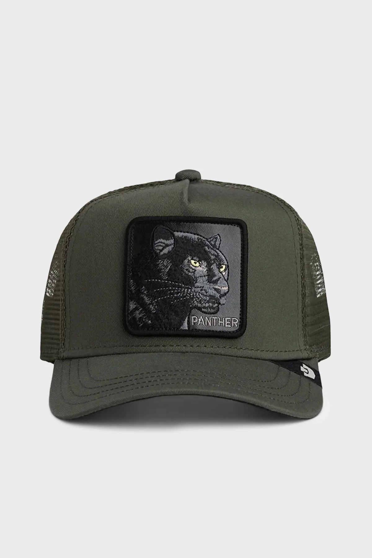 Goorin Bros Panther Trucker Pamuk Karışımlı File Deatylı Unisex Şapka 2010095 HAKİ - 1