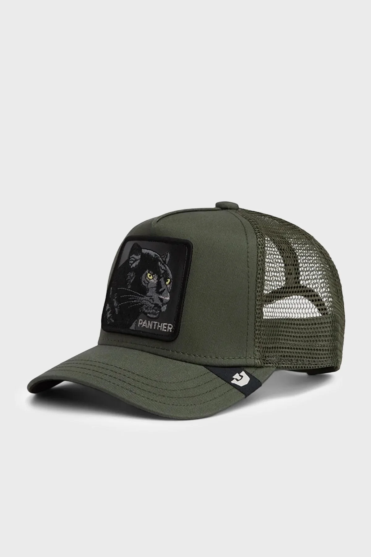 Goorin Bros Panther Trucker Pamuk Karışımlı File Deatylı Unisex Şapka 2010095 HAKİ - 3