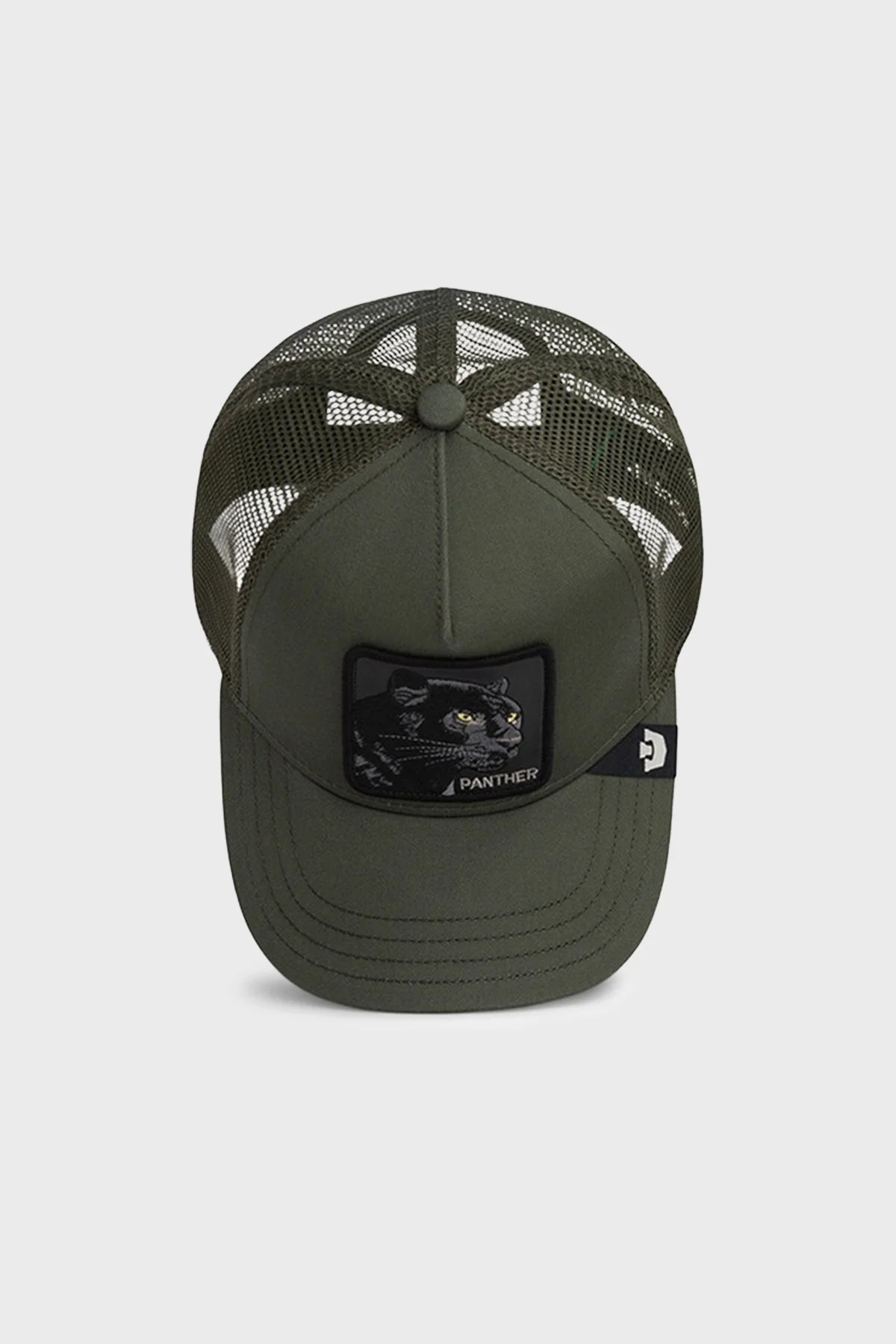 Goorin Bros Panther Trucker Pamuk Karışımlı File Deatylı Unisex Şapka 2010095 HAKİ - 4