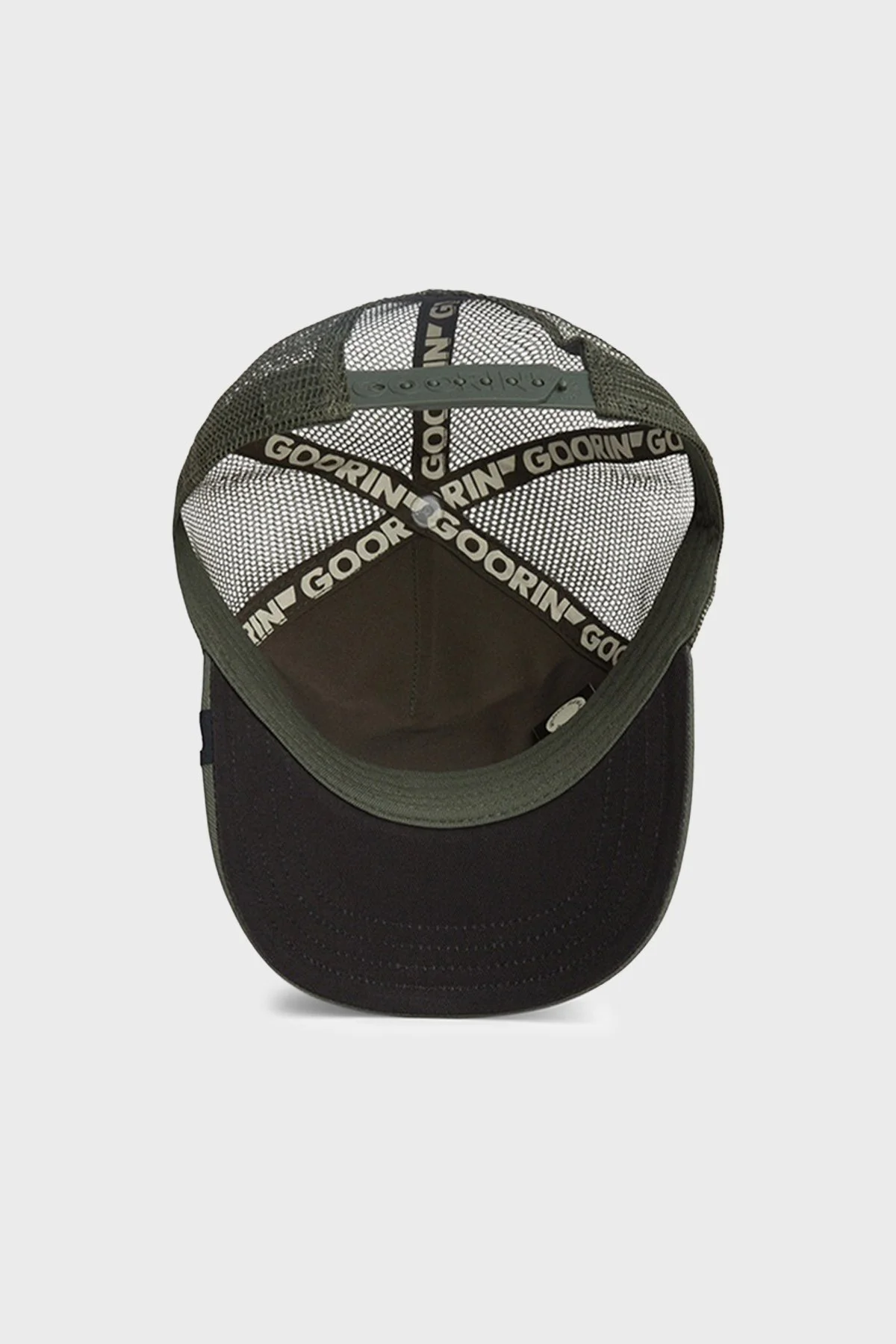 Goorin Bros Panther Trucker Pamuk Karışımlı File Deatylı Unisex Şapka 2010095 HAKİ - 6