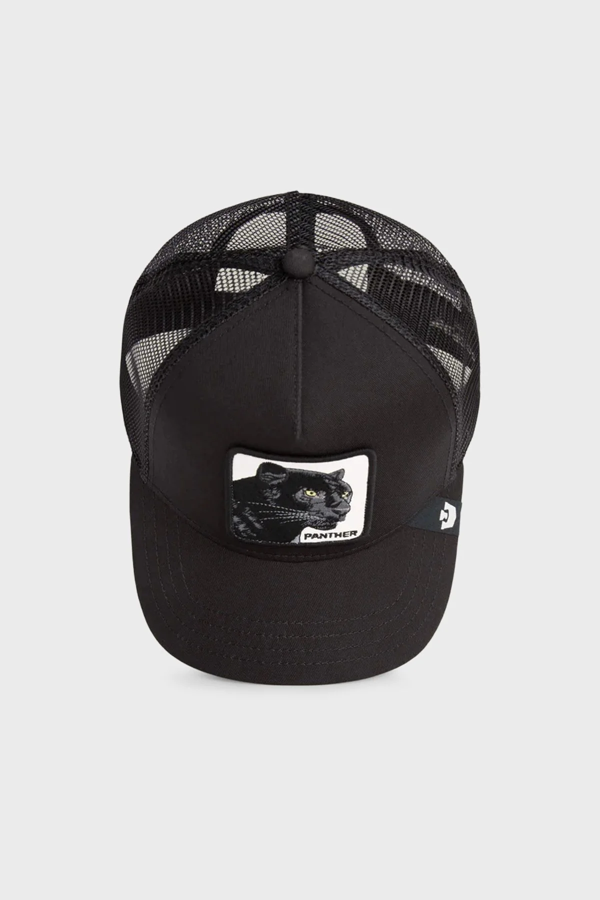 Goorin Bros Panther Trucker Pamuk Karışımlı File Detaylı Unisex Şapka 1012450 SİYAH - 3