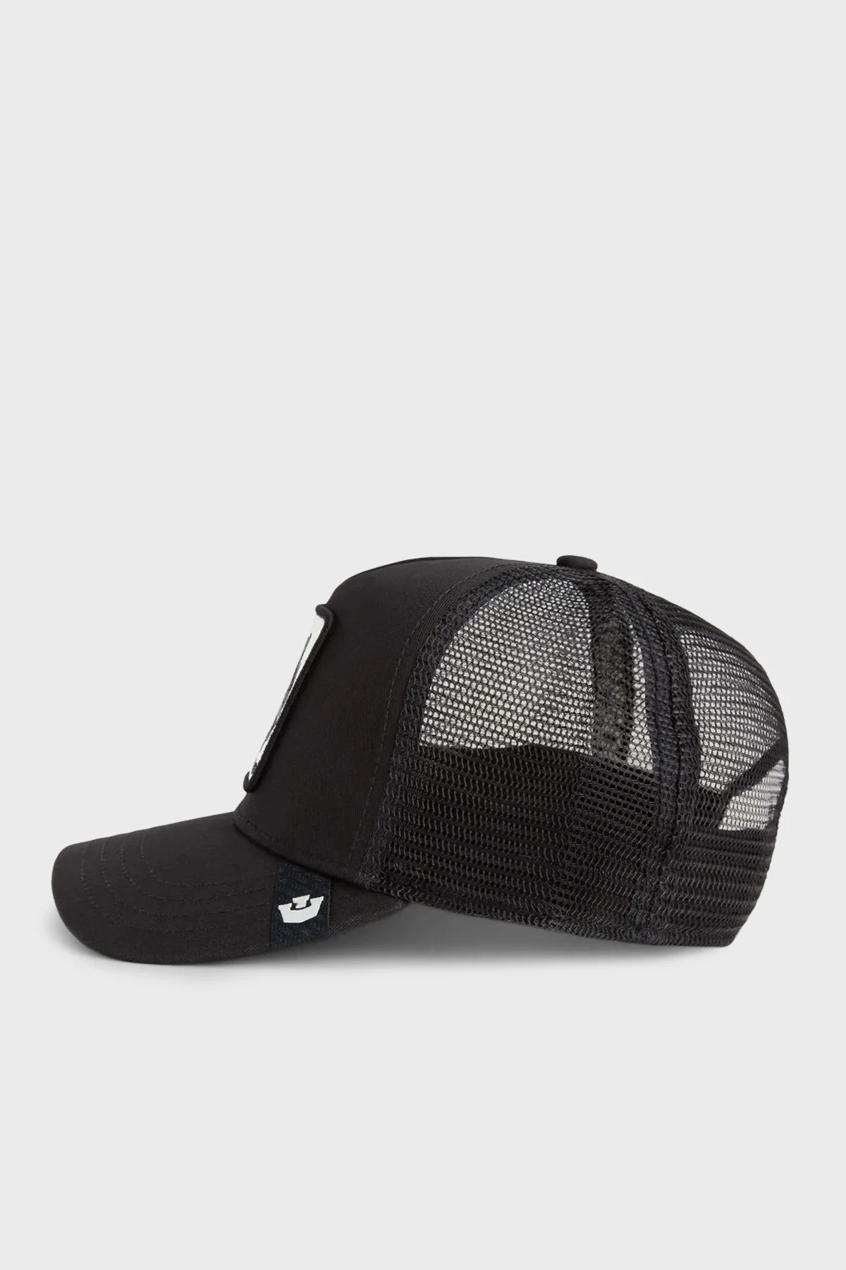 Goorin Bros Panther Trucker Pamuk Karışımlı File Detaylı Unisex Şapka 1012450 SİYAH - 6