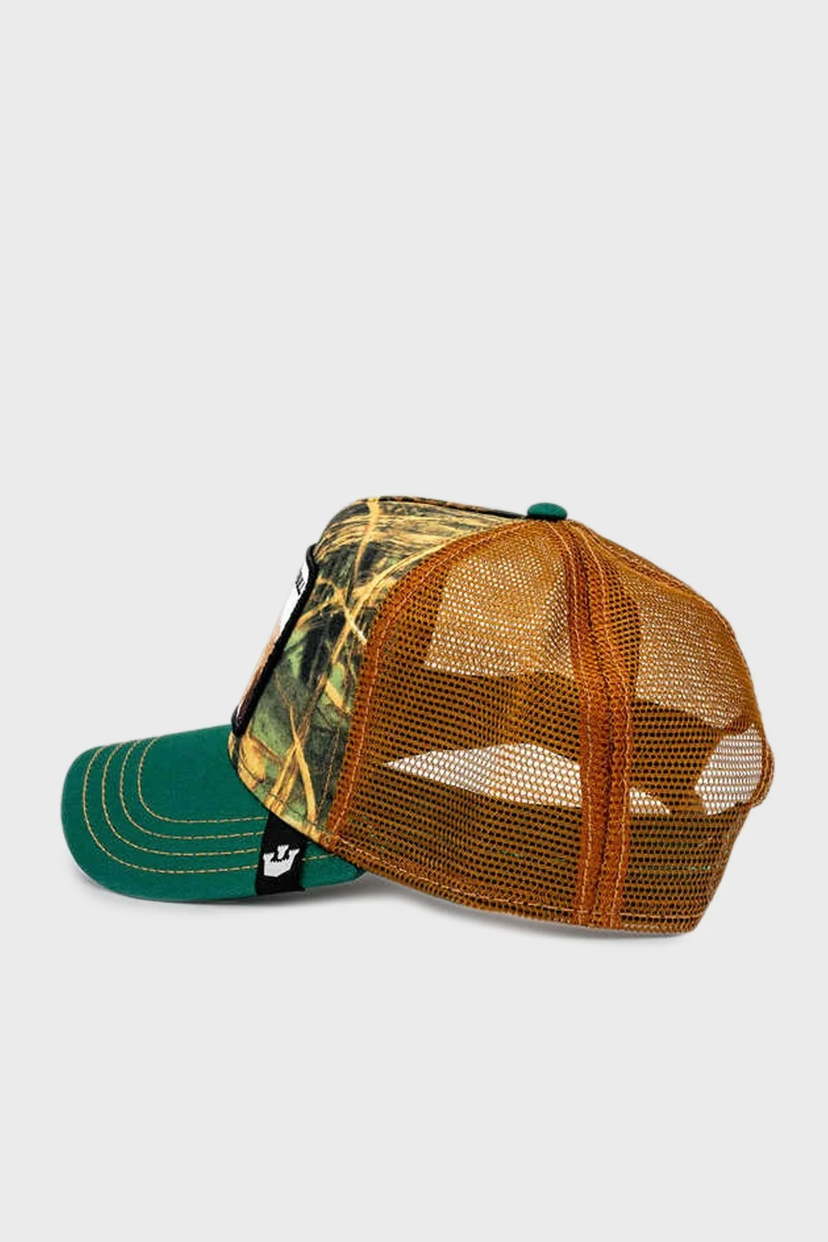 Goorin Bros Pitbull Animal Figürlü File Detaylı Unisex Şapka 1010621 GRİ - 7