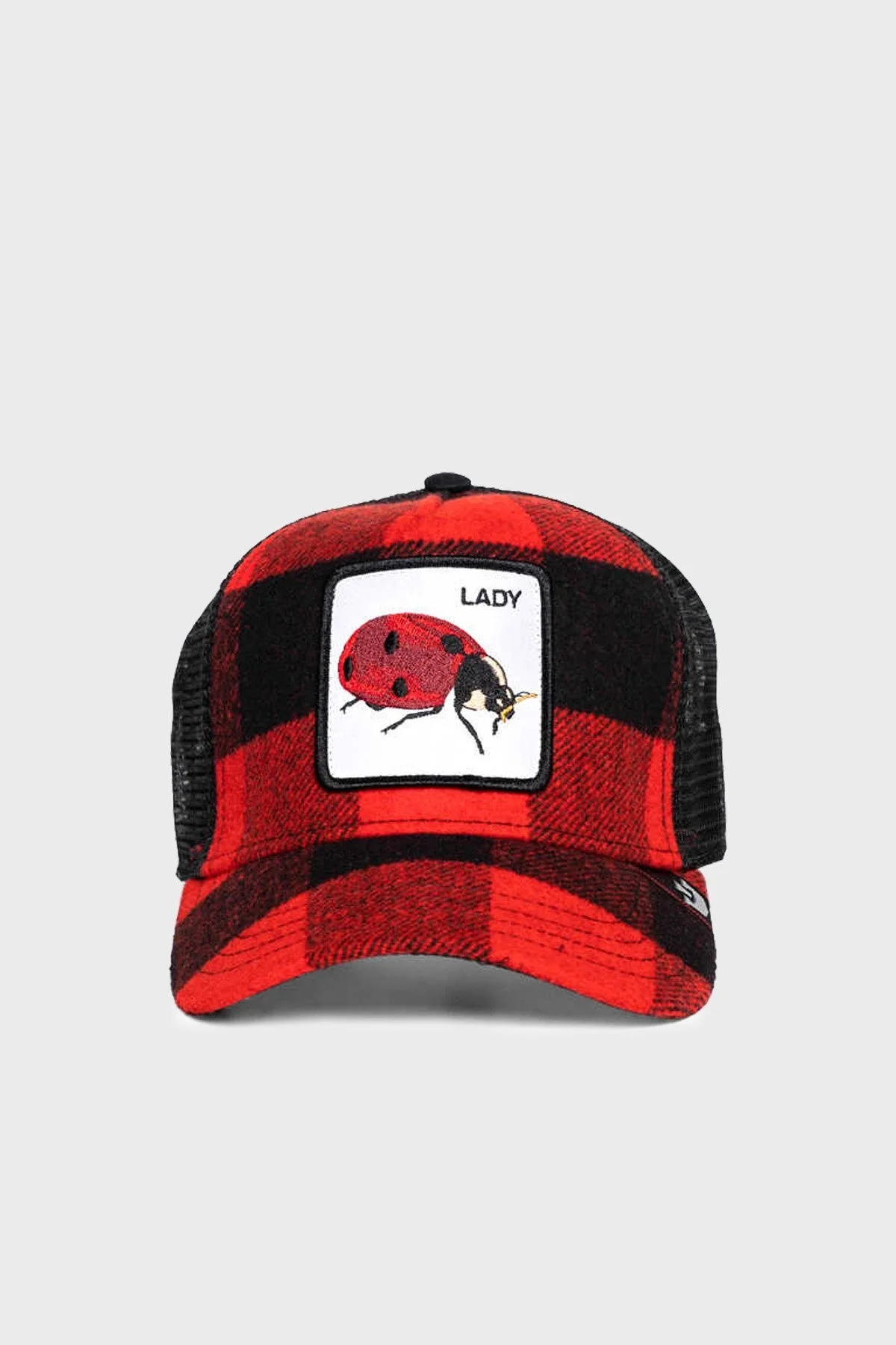 Goorin Bros Plaidy Bug Yünlü Animal Desenli Unisex Şapka 1010287 KIRMIZI - 1