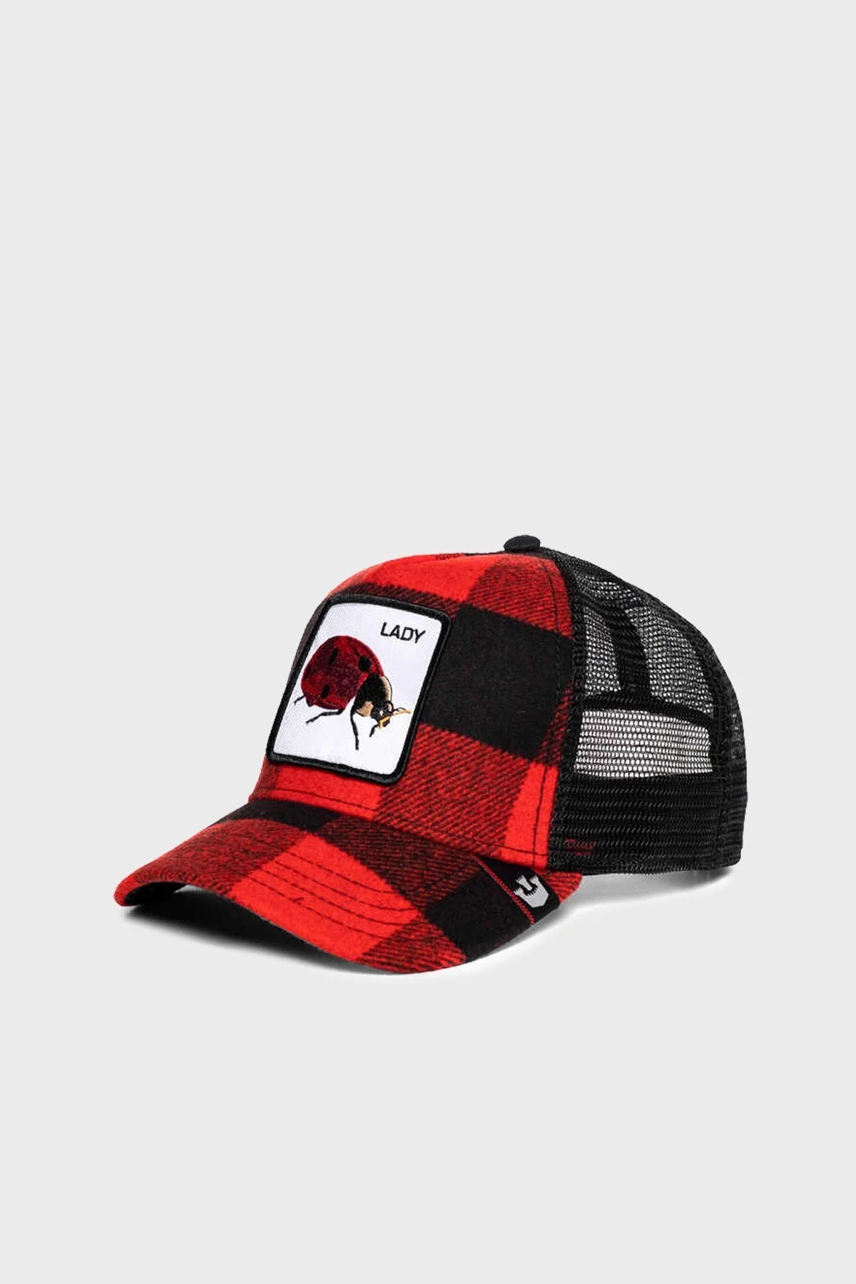 Goorin Bros Plaidy Bug Yünlü Animal Desenli Unisex Şapka 1010287 KIRMIZI - 2