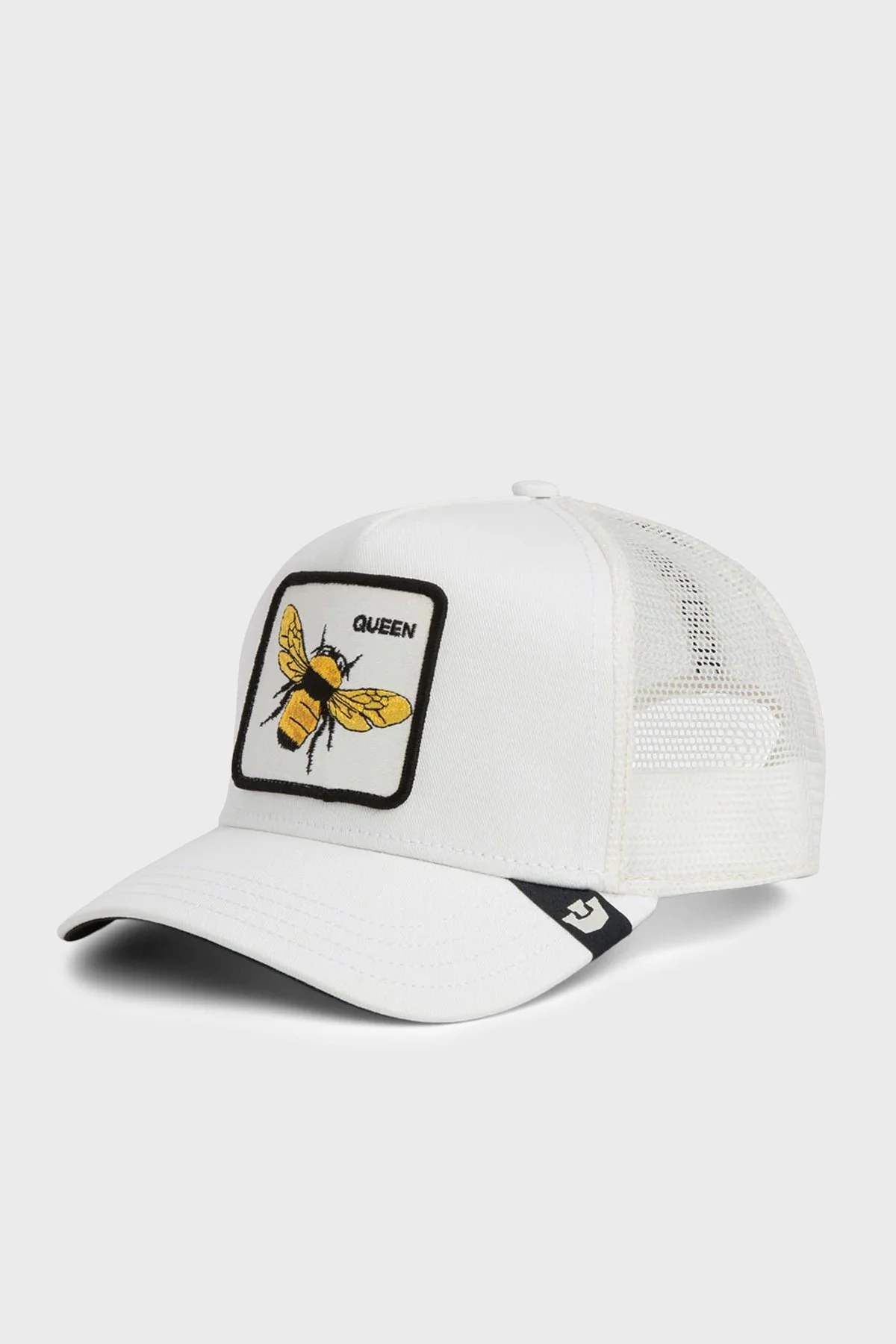 Goorin Bros Queen Trucker Pamuk Karışımlı File Detaylı Unisex Şapka 1012537 BEYAZ BEJ - 2