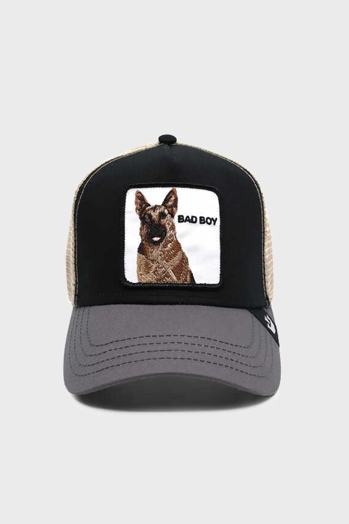 Goorin Bros 101-0382 The Bad Boy File Detaylı Animal Desenli Unisex Şapka 1010382 SİYAH-GRİ - 6