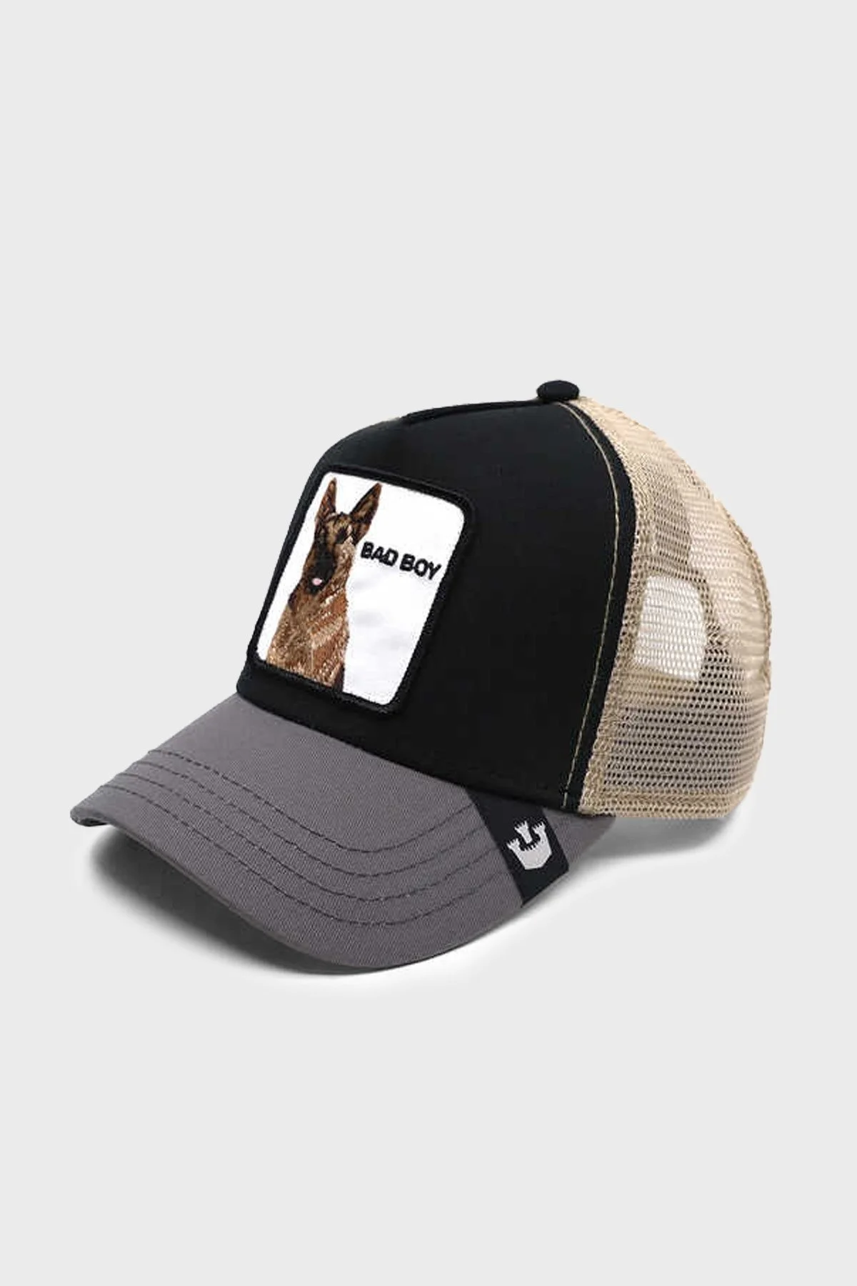 Goorin Bros 101-0382 The Bad Boy File Detaylı Animal Desenli Unisex Şapka 1010382 SİYAH-GRİ - 7
