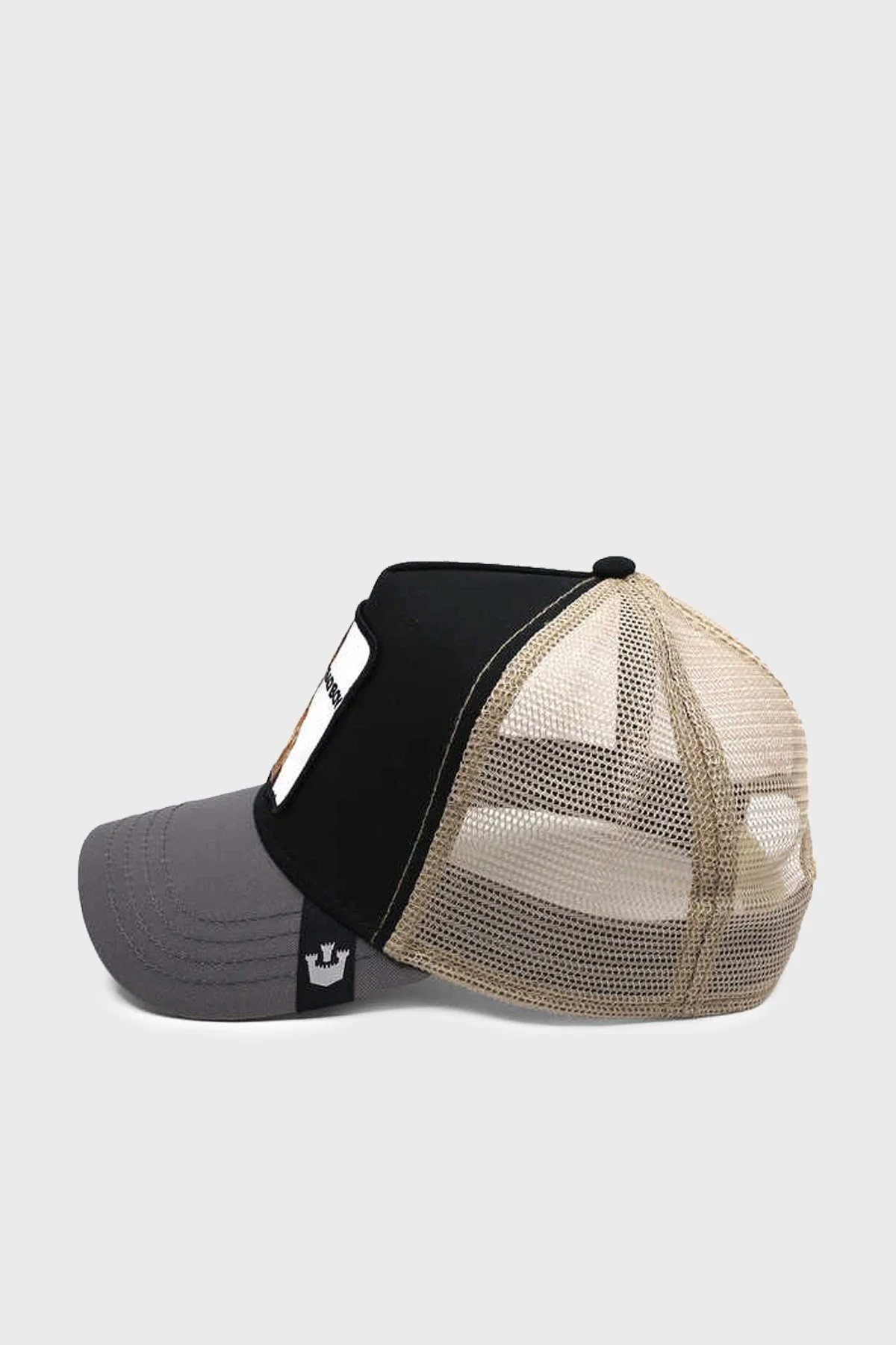 Goorin Bros 101-0382 The Bad Boy File Detaylı Animal Desenli Unisex Şapka 1010382 SİYAH-GRİ - 8