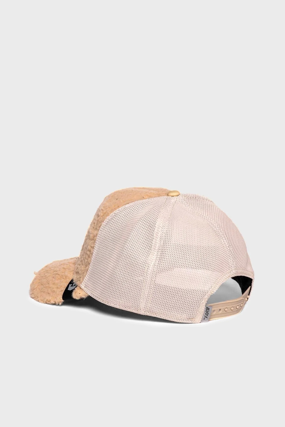 Goorin Bros 101-0102 The Best Friend Pamuklu Animal Desenli Peluş Unisex Şapka 1010102 KREM - 3