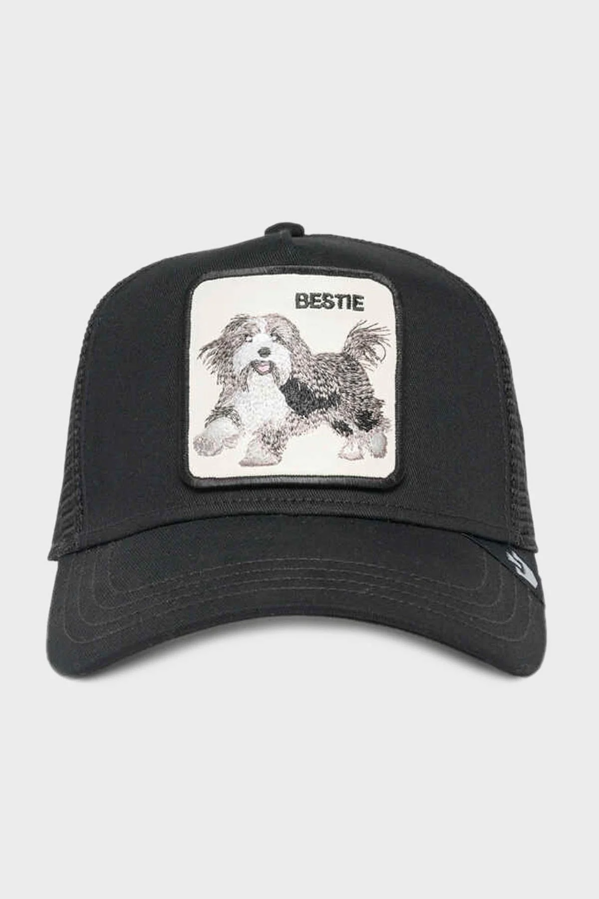Goorin Bros The Bestie Dog Animal Figürlü File Detaylı Unisex Şapka 1011782 SİYAH - 7